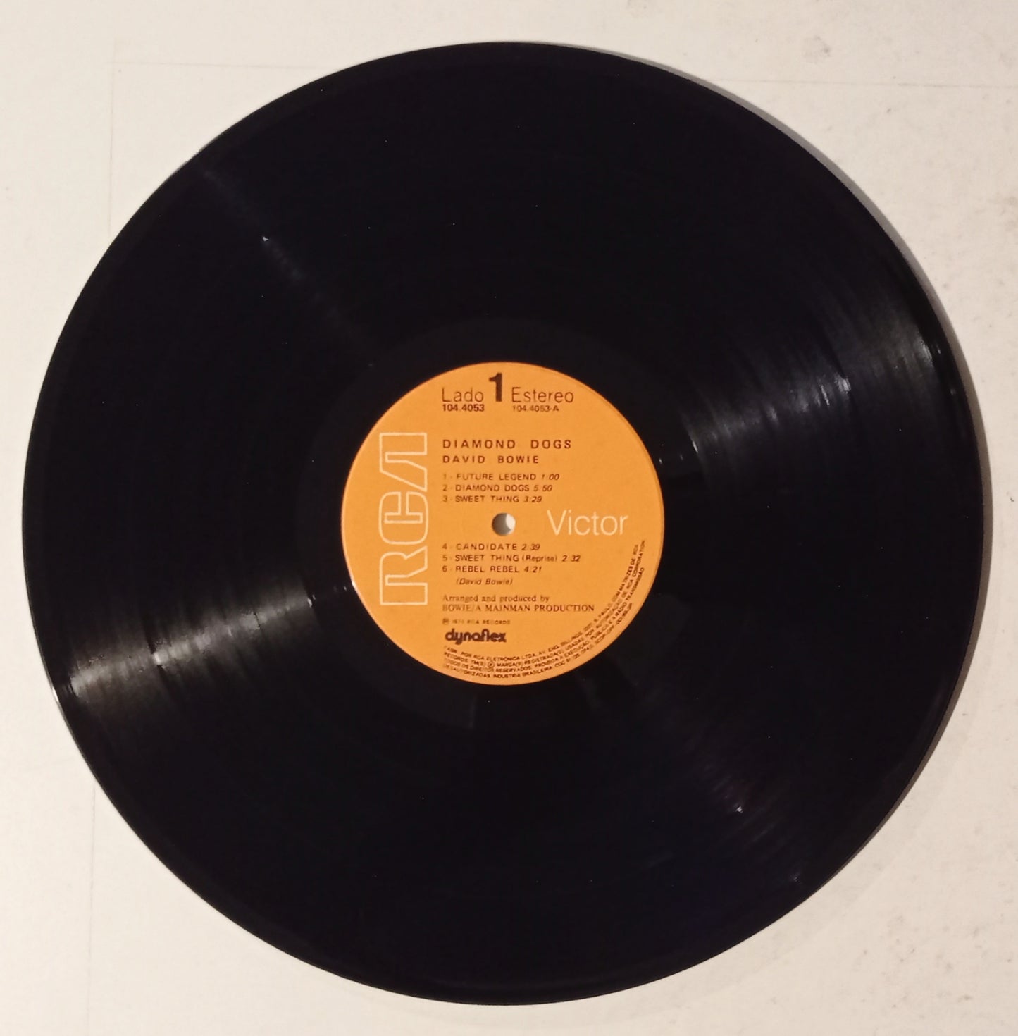 David Bowie - Diamond Dogs (LP - Nacional - USADO)