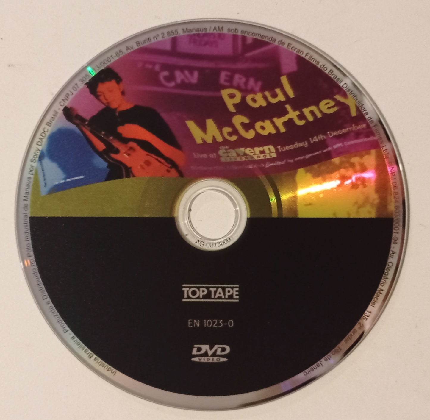 Paul McCartney - LIVE At The Cavern Club! (DVD - Nacional - USADO)