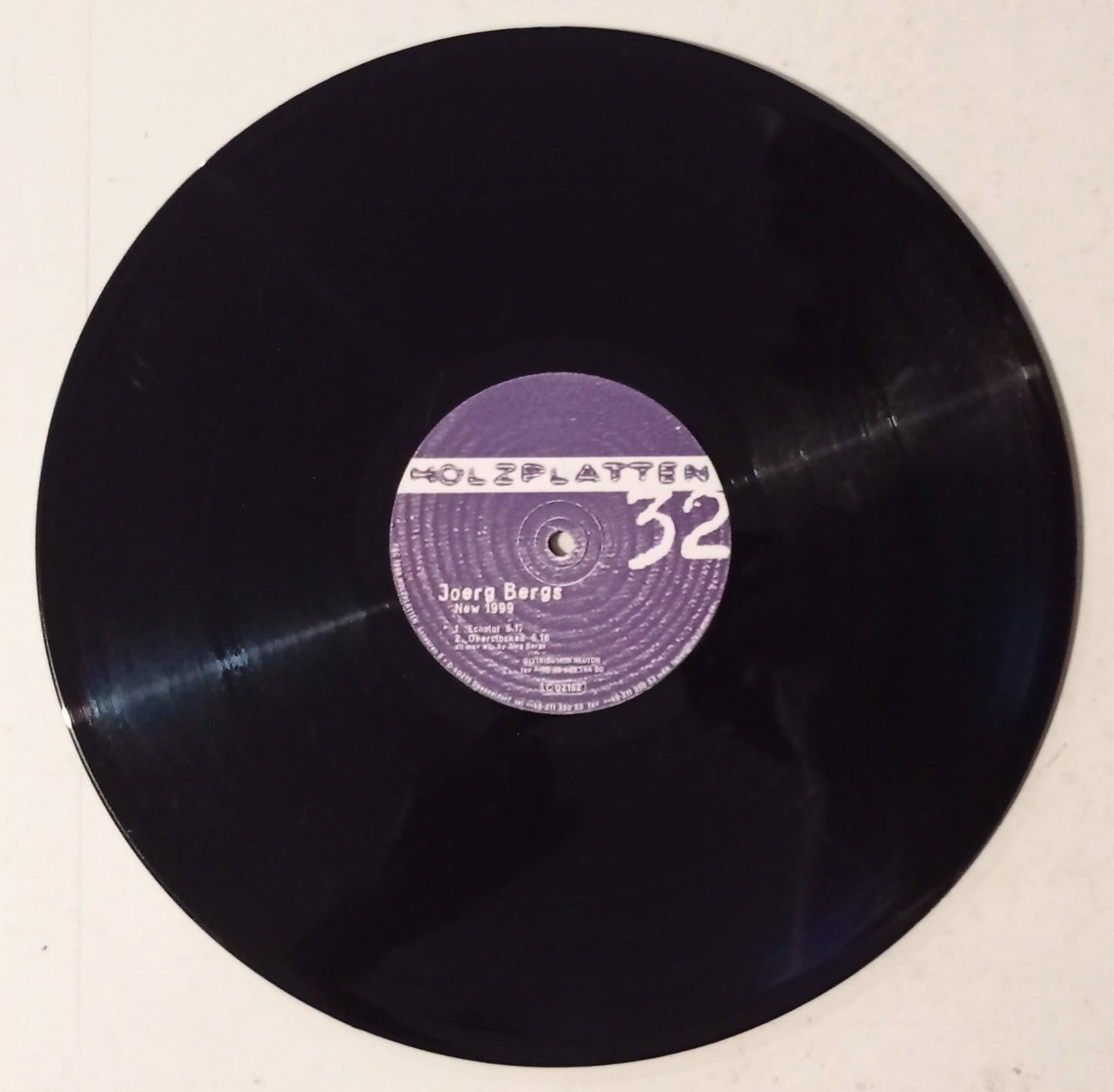 Joerg Bergs - New 1999 (Vinyl 12" - Importado Alemanha - USADO)