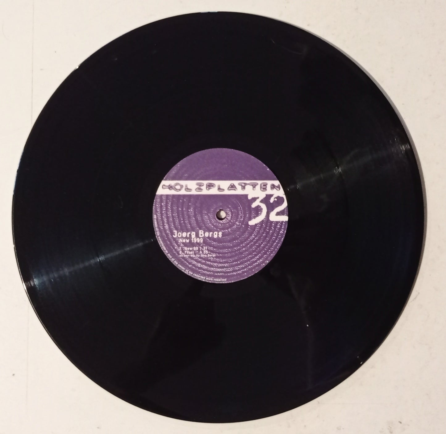 Joerg Bergs - New 1999 (Vinyl 12" - Importado Alemanha - USADO)