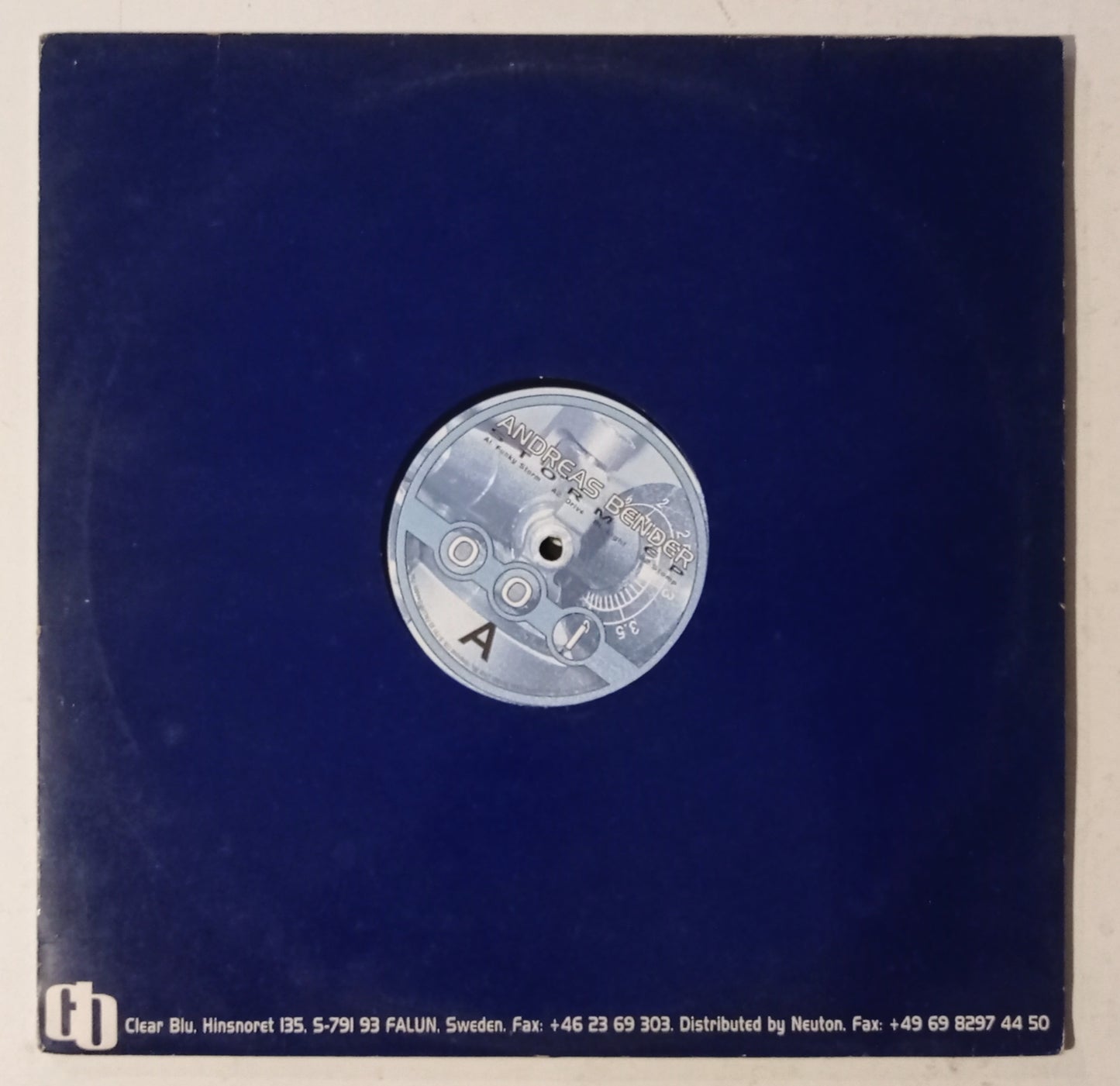 Andreas Bender - Storm EP (Vinyl 12" - Importado Suécia - USADO)