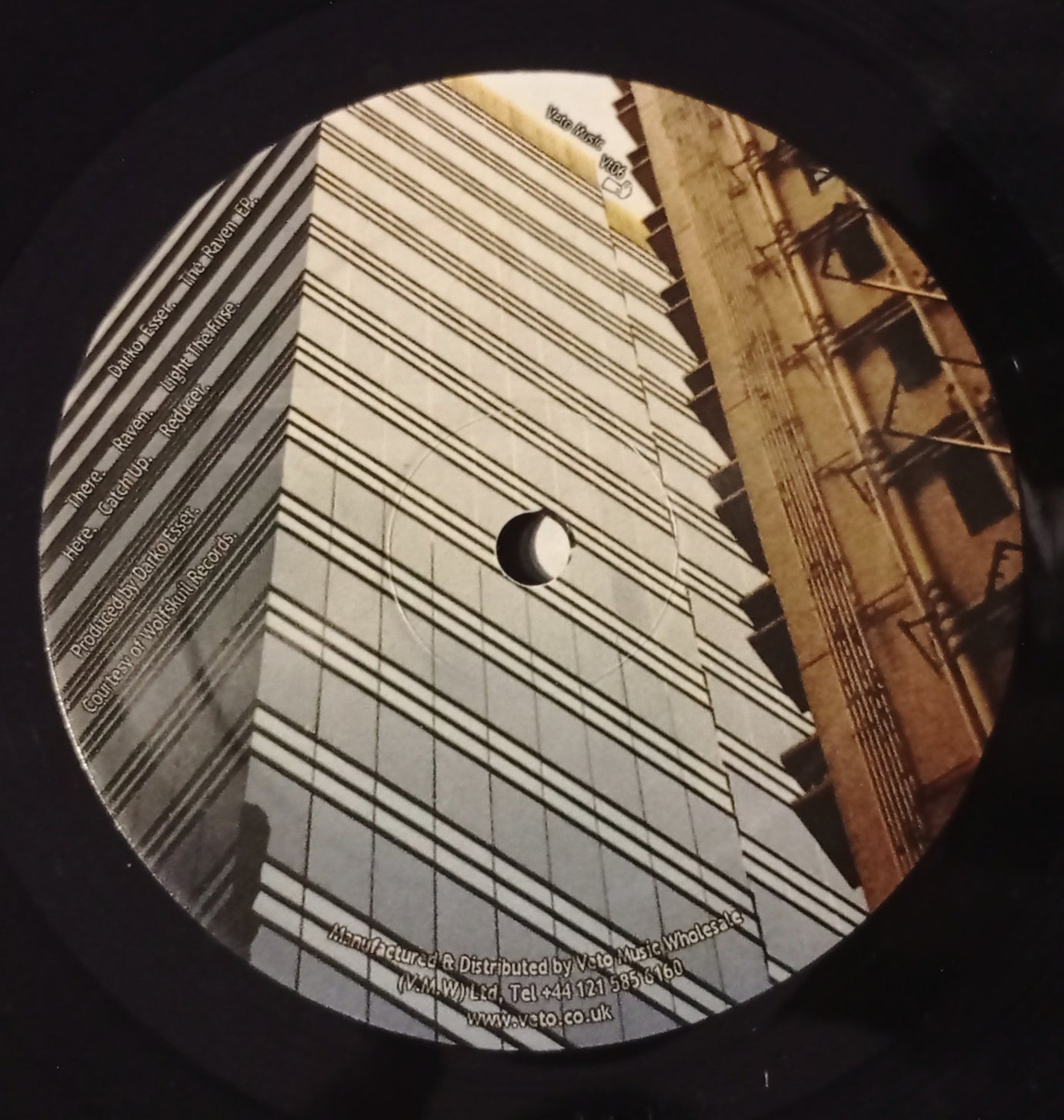 Darko Esser - The Raven EP. (Vinyl 12" - Importado Inglaterra - USADO)