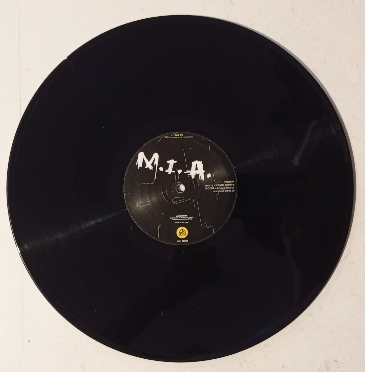 Falko Brocksieper / M.I.A. (Vinyl 12" - Importado Alemanha - USADO)
