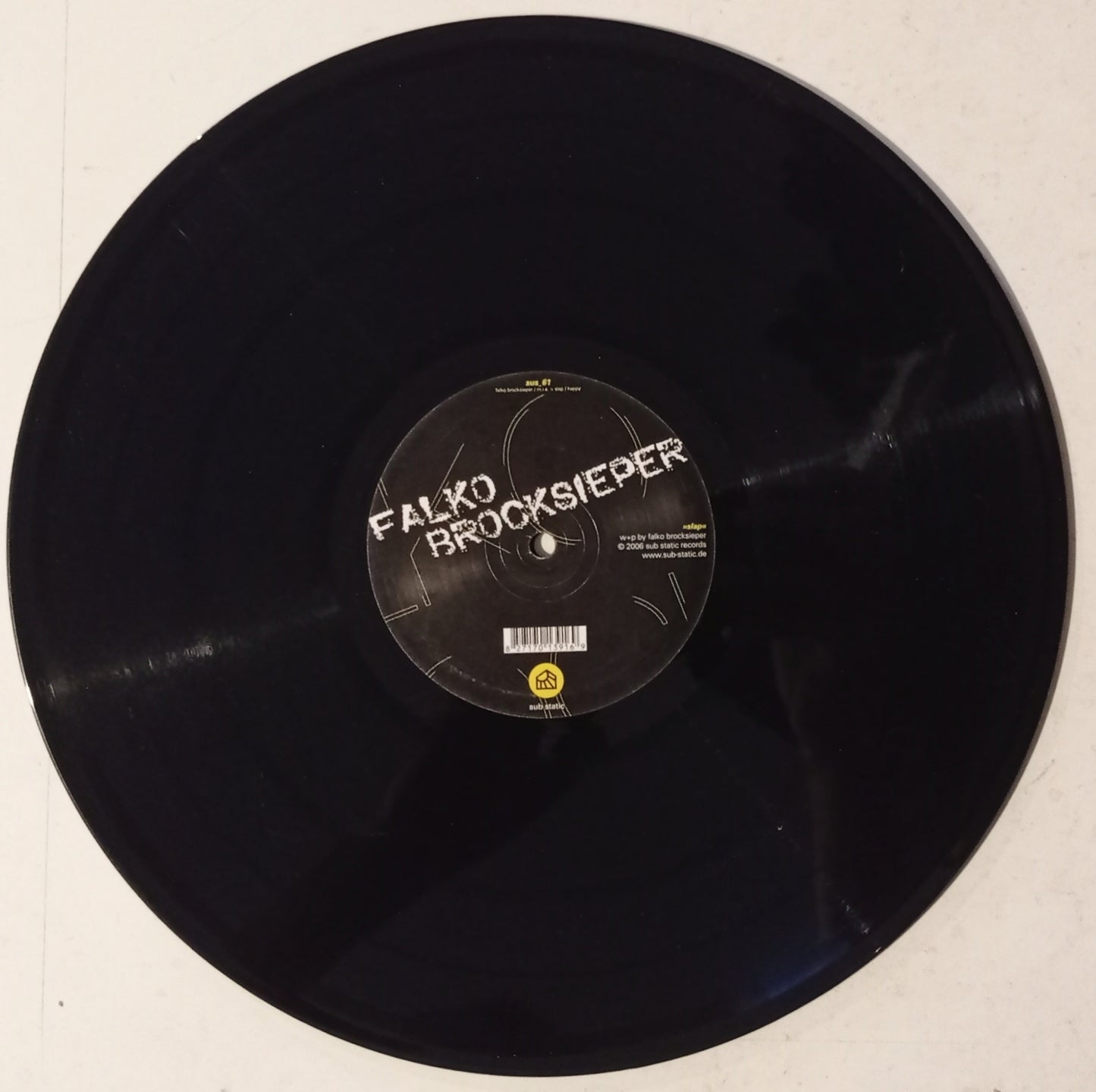 Falko Brocksieper / M.I.A. (Vinyl 12" - Importado Alemanha - USADO)