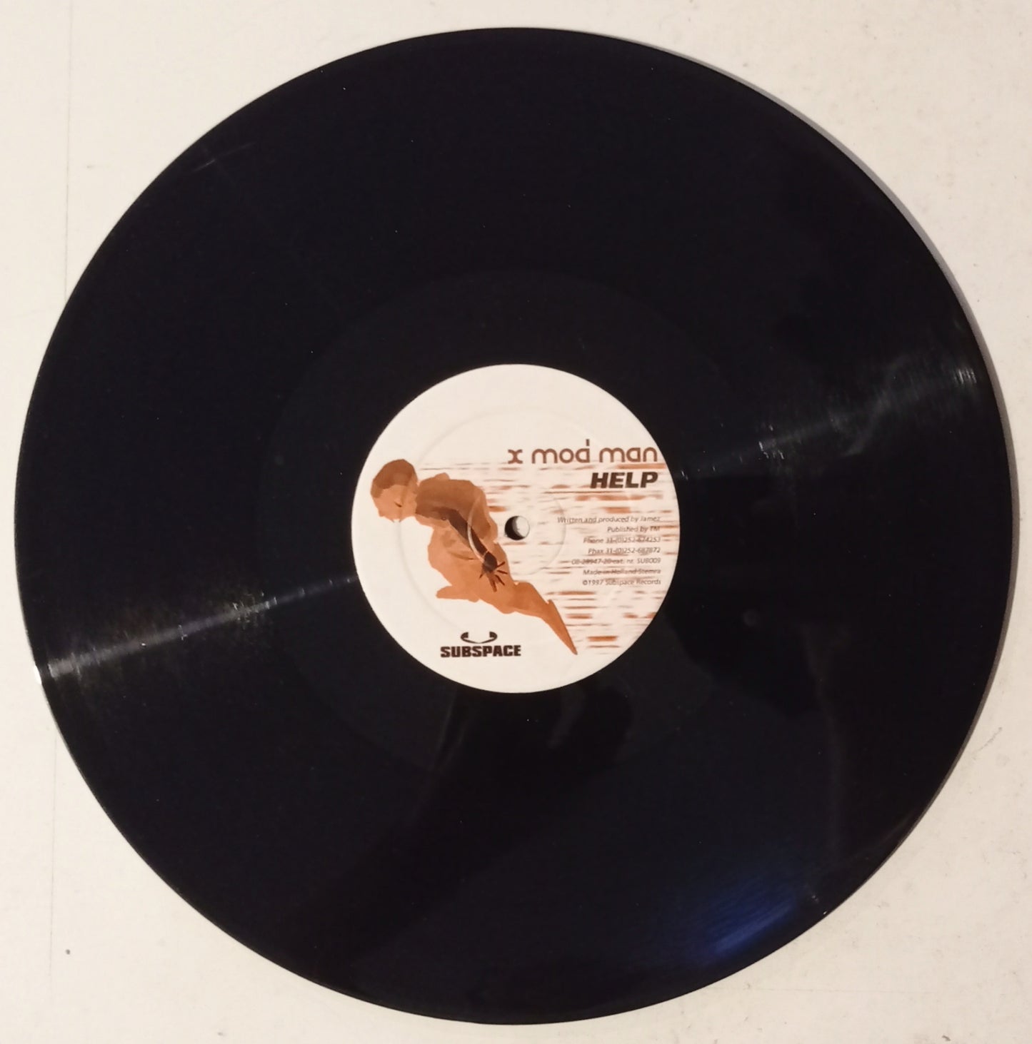 X Mod Man - Jump / Help (Vinyl 12" - Importado Holanda - USADO)