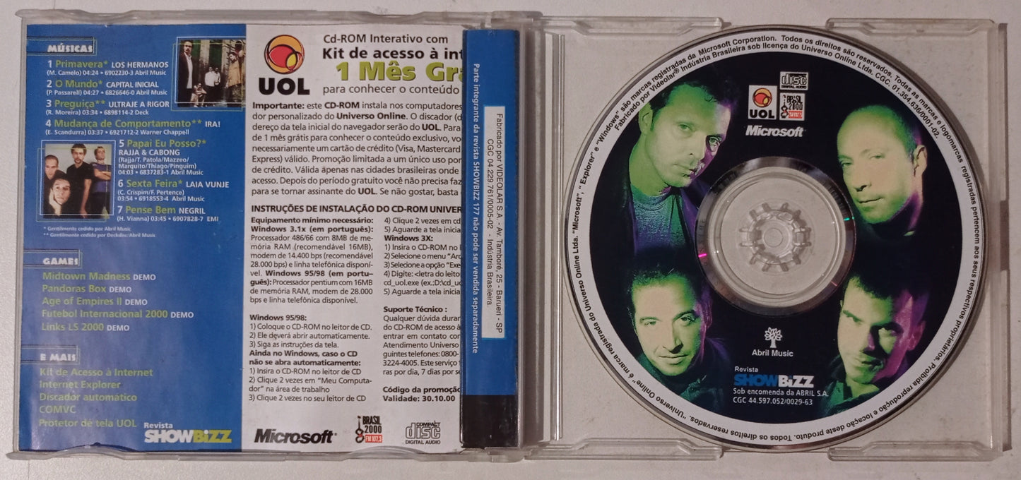 Vários - Showbizz (CD - Nacional - USADO)