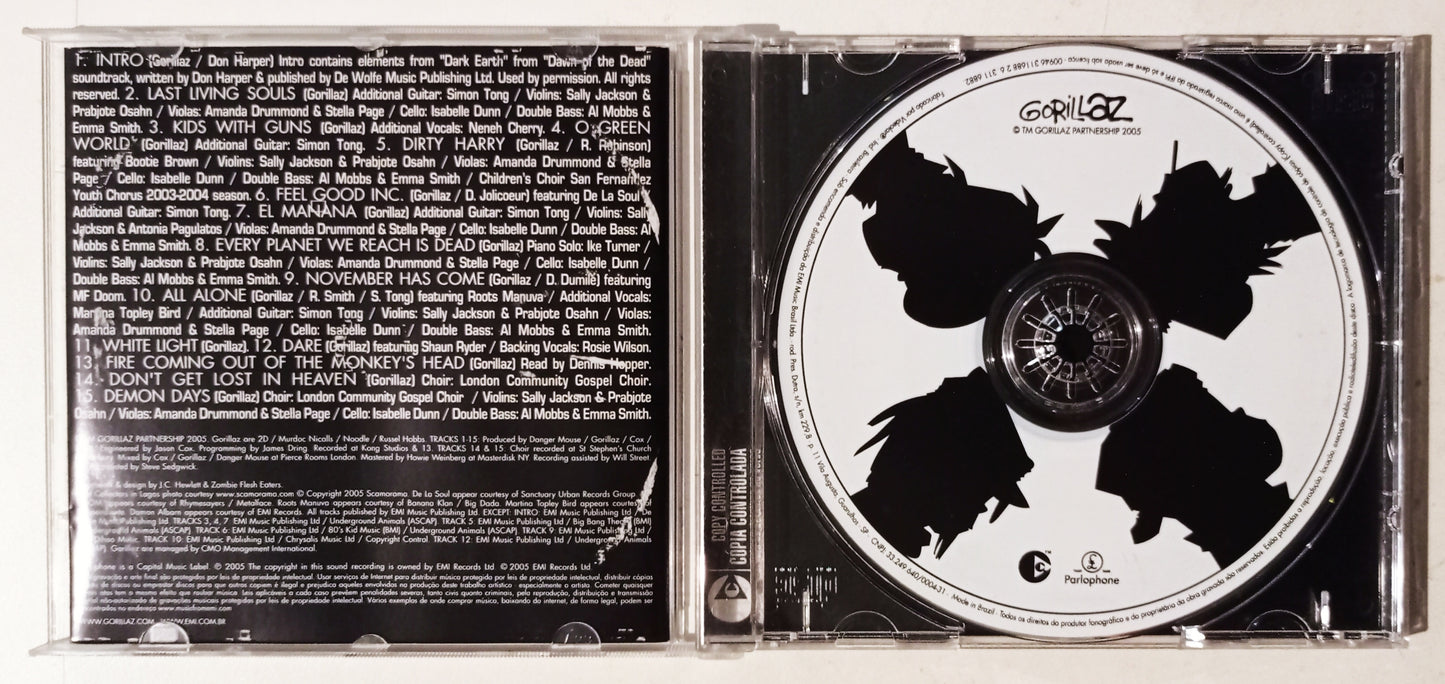 Gorillaz - Demon Days (CD - Nacional - USADO)