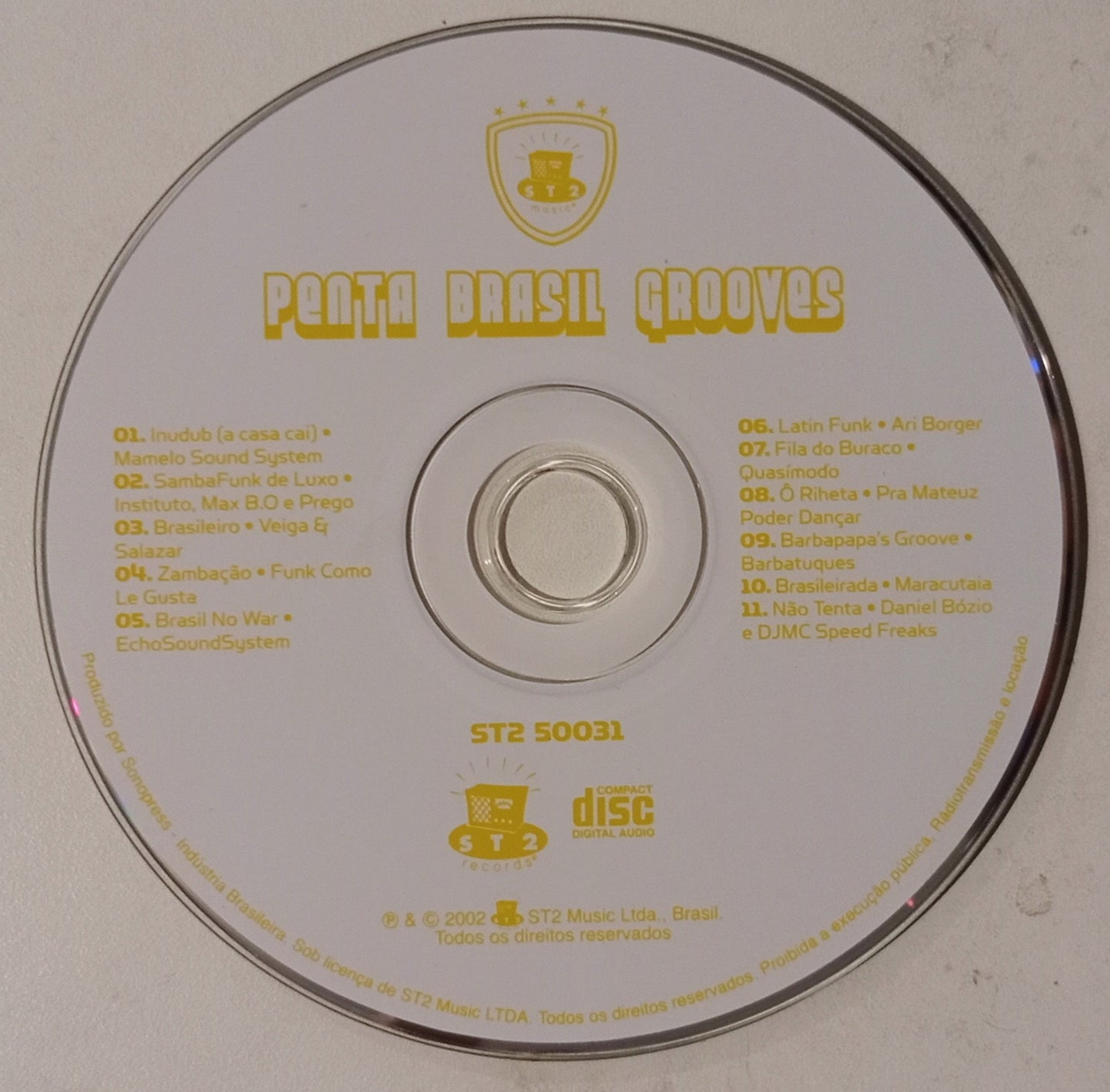 Vários - Penta Brasil Grooves (CD - Nacional - USADO)