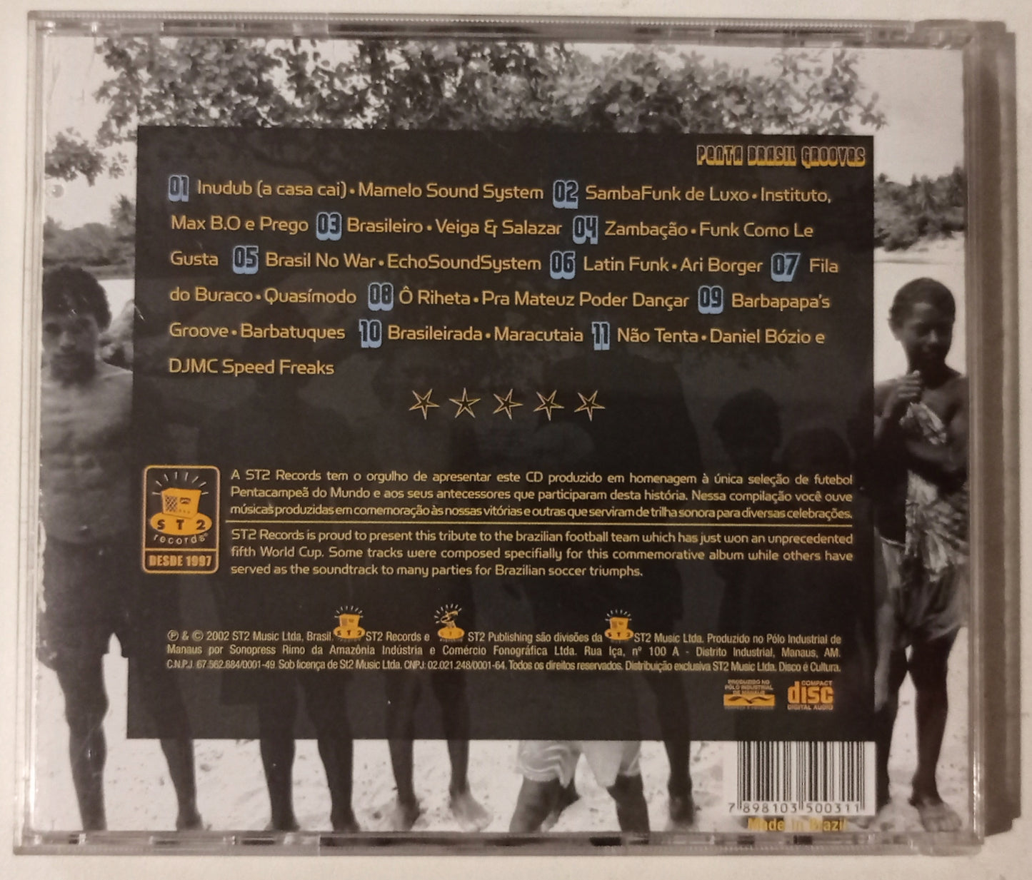 Vários - Penta Brasil Grooves (CD - Nacional - USADO)
