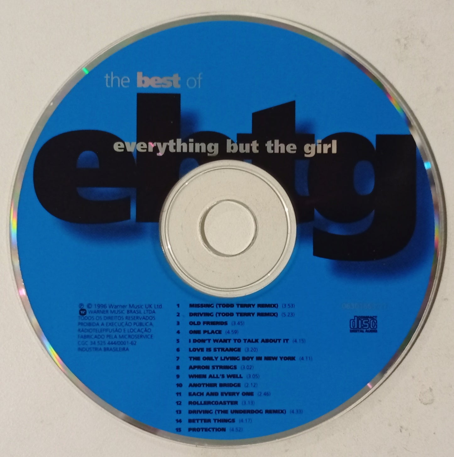 Everything But The Girl - The Best Of EBTG (CD - Nacional - USADO)