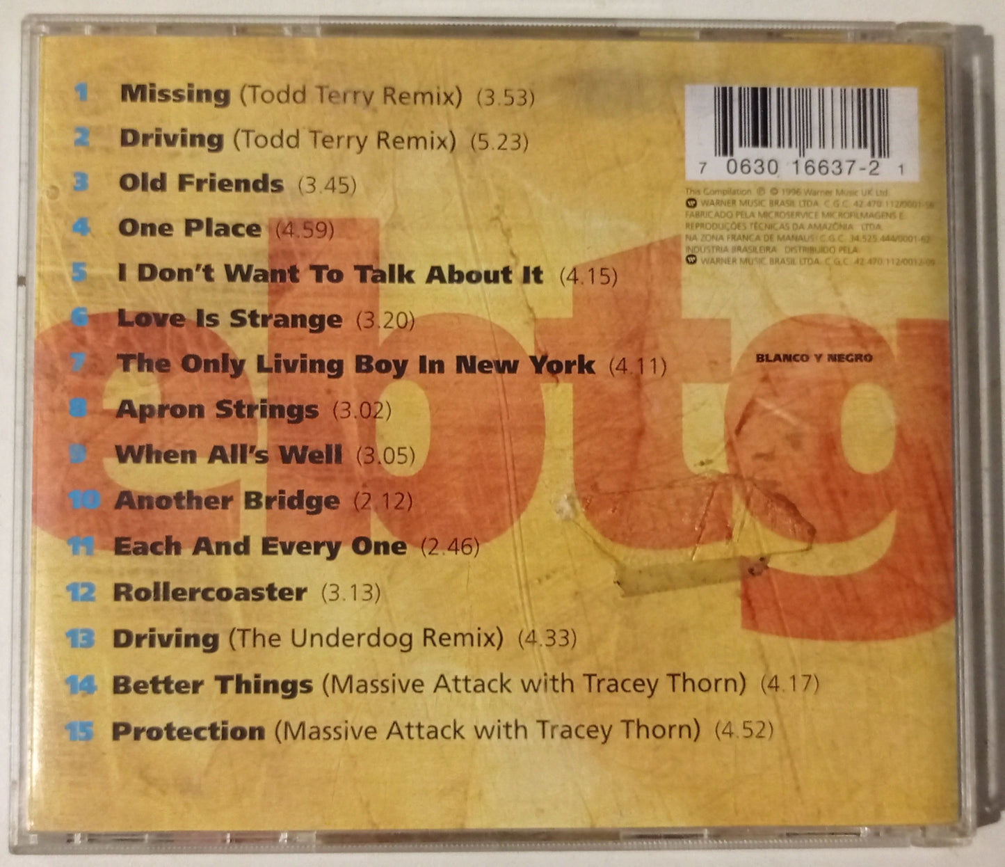 Everything But The Girl - The Best Of EBTG (CD - Nacional - USADO)