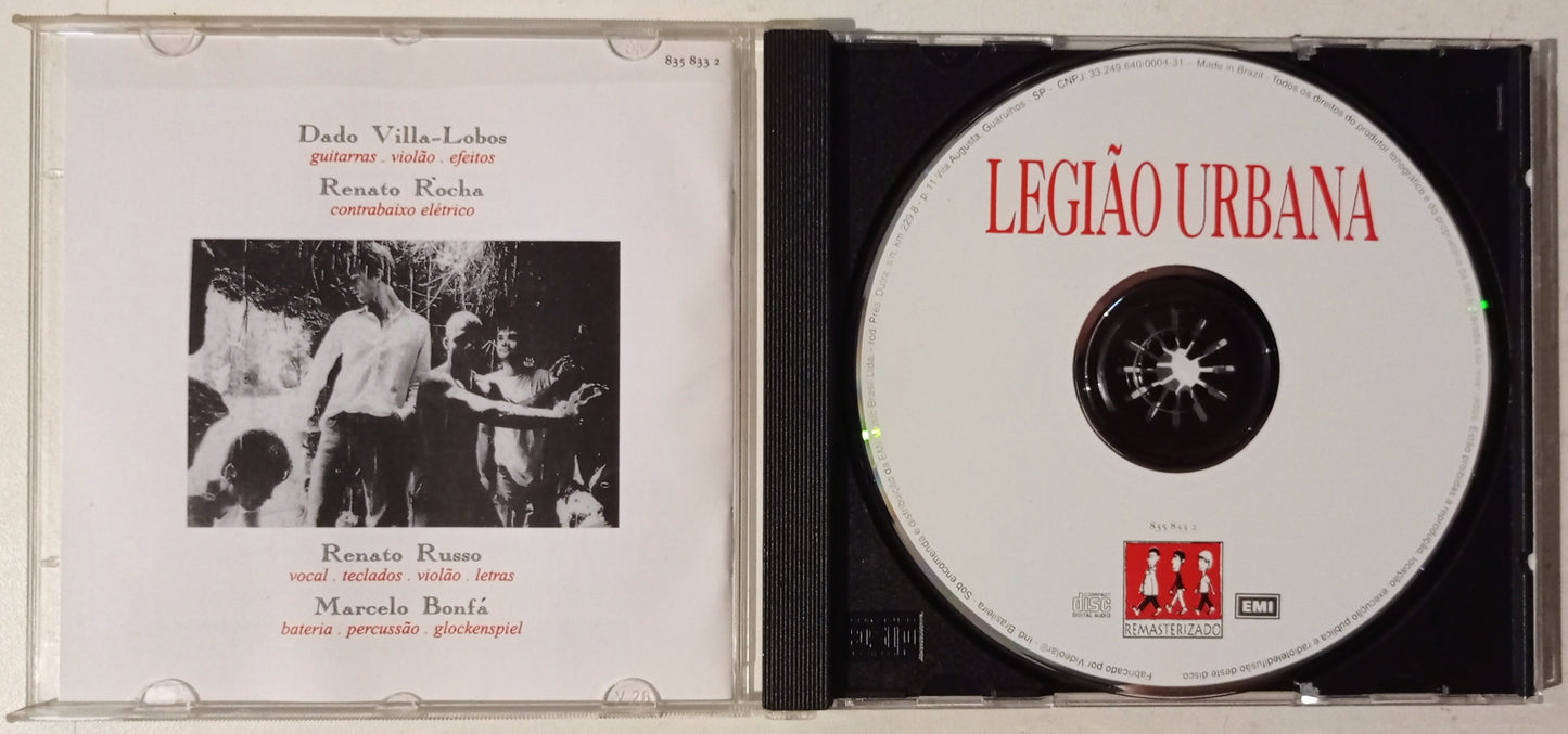 Legião Urbana - Legião Urbana (CD - Nacional - USADO)