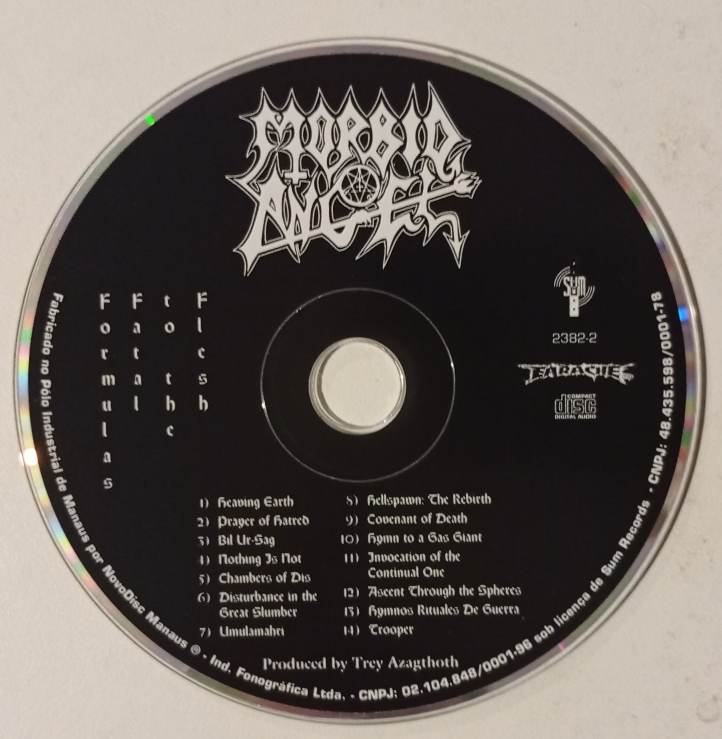 Morbid Angel - Formulas Fatal To The Flesh (CD - Nacional - USADO)