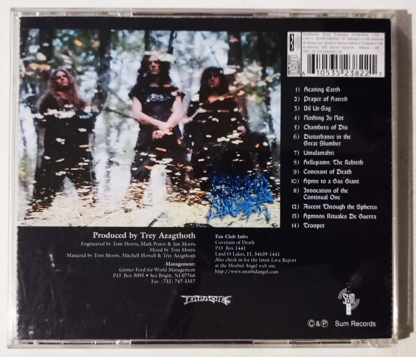 Morbid Angel - Formulas Fatal To The Flesh (CD - Nacional - USADO)