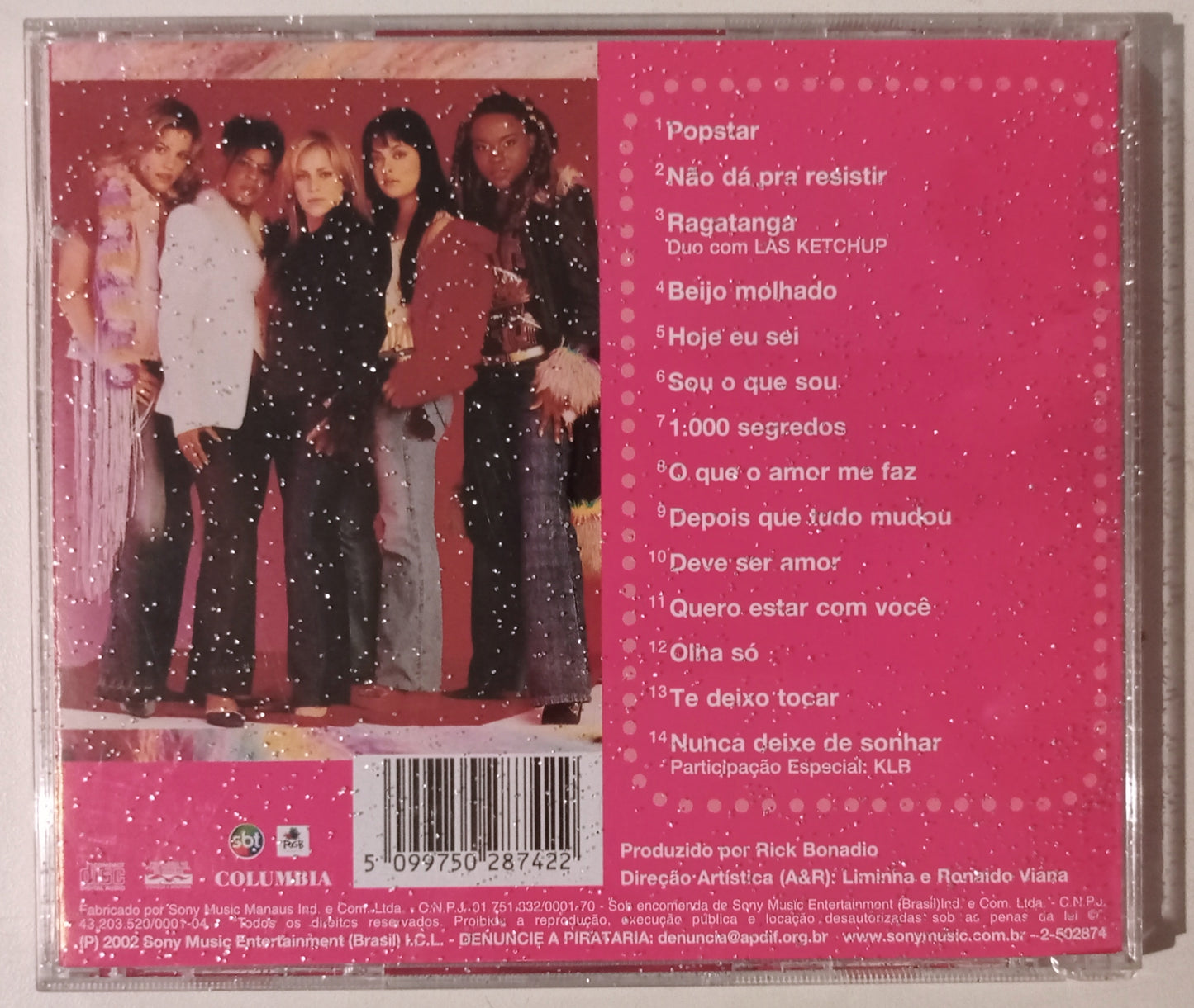 Rouge - Rouge (CD - Edição Especial Glitter - Nacional - Usado)