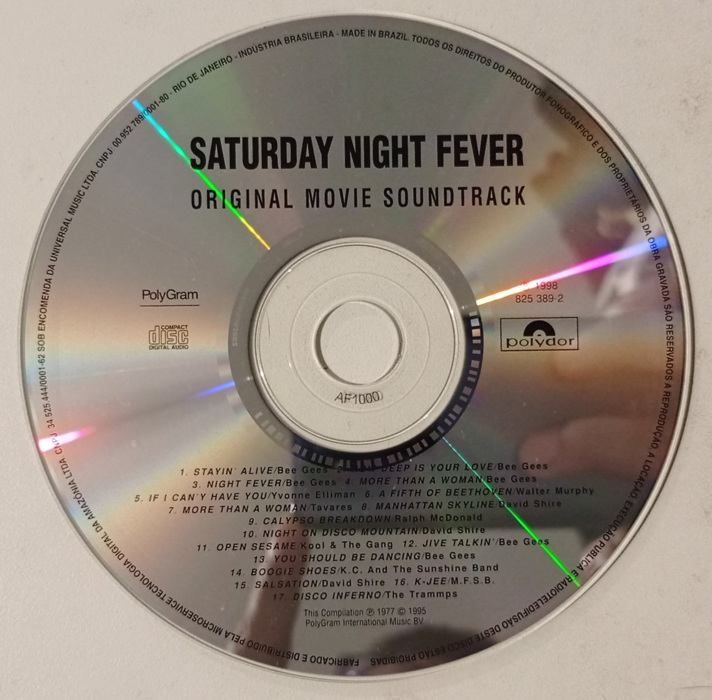 Vários - Saturday Night Fever (The Original Movie Sound Track) (CD - Nacional - USADO)