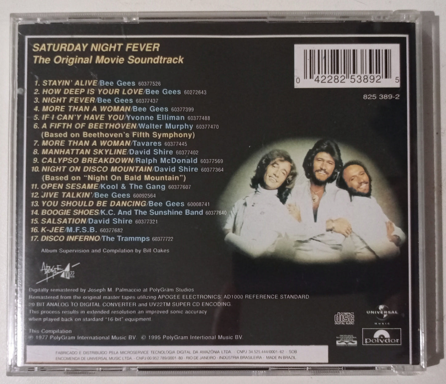 Vários - Saturday Night Fever (The Original Movie Sound Track) (CD - Nacional - USADO)