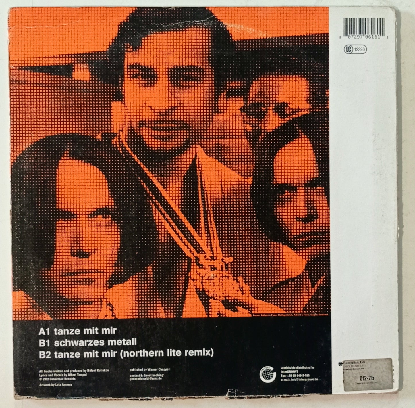 Generation Aldi - Tanze Mit Mir (Vinyl 12" - Importado Alemanha - USADO)
