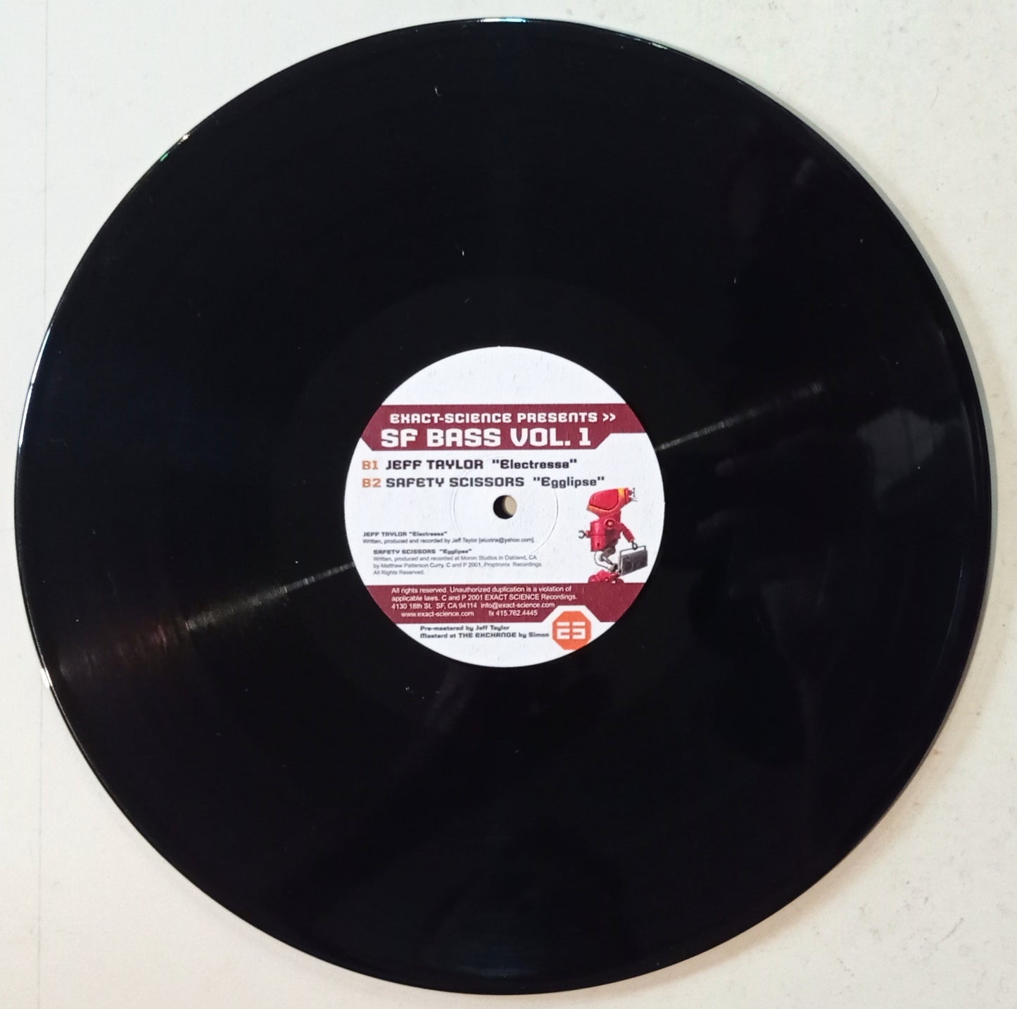 Vários - EXACT-SCIENCE Presents >> SF Bass Vol. 1 (Vinyl 12" - Importado USA - USADO)