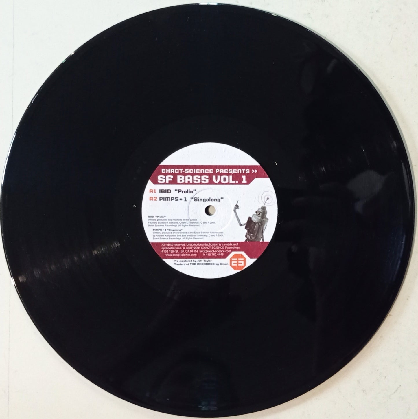 Vários - EXACT-SCIENCE Presents >> SF Bass Vol. 1 (Vinyl 12" - Importado USA - USADO)