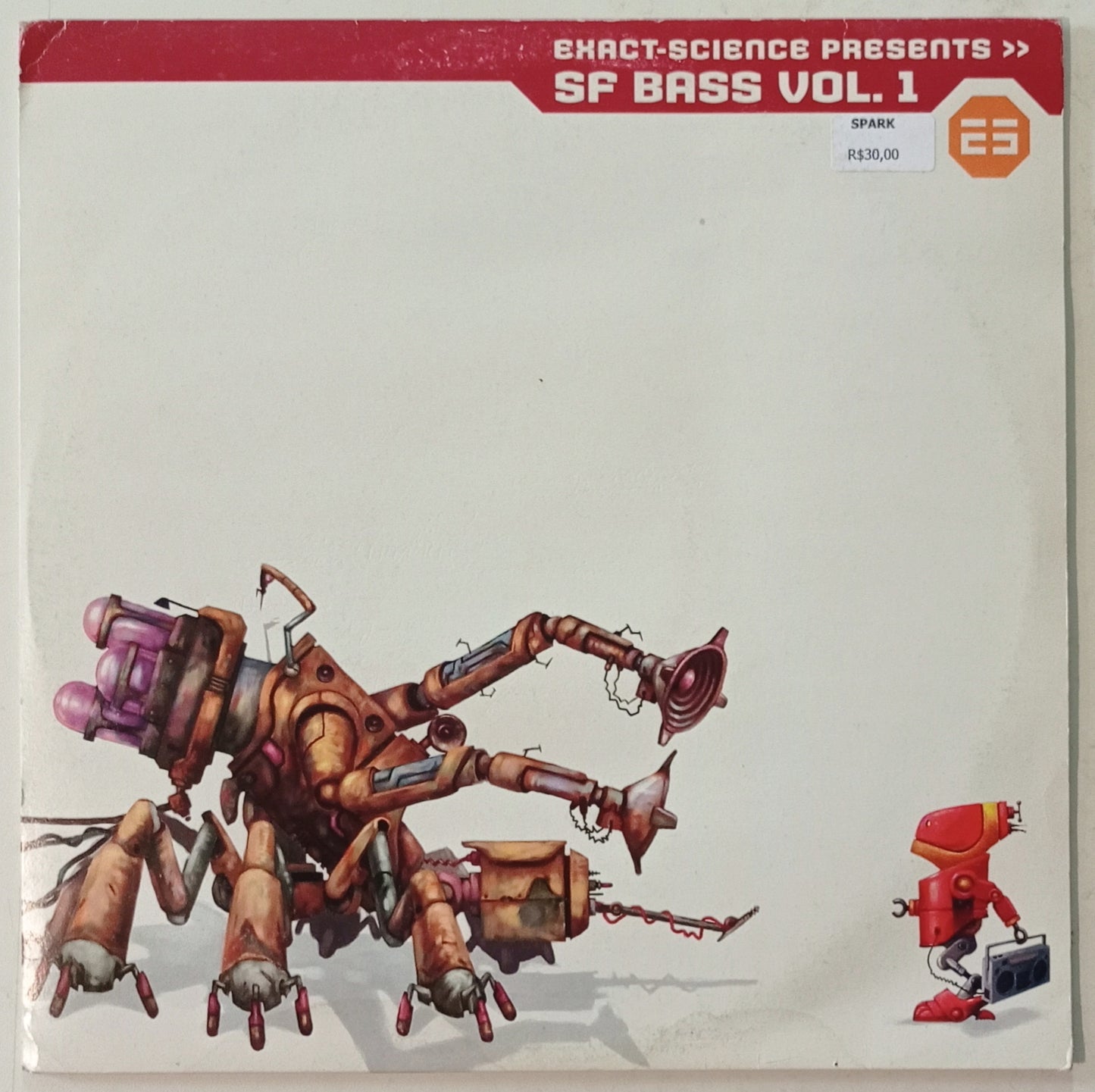 Vários - EXACT-SCIENCE Presents >> SF Bass Vol. 1 (Vinyl 12" - Importado USA - USADO)