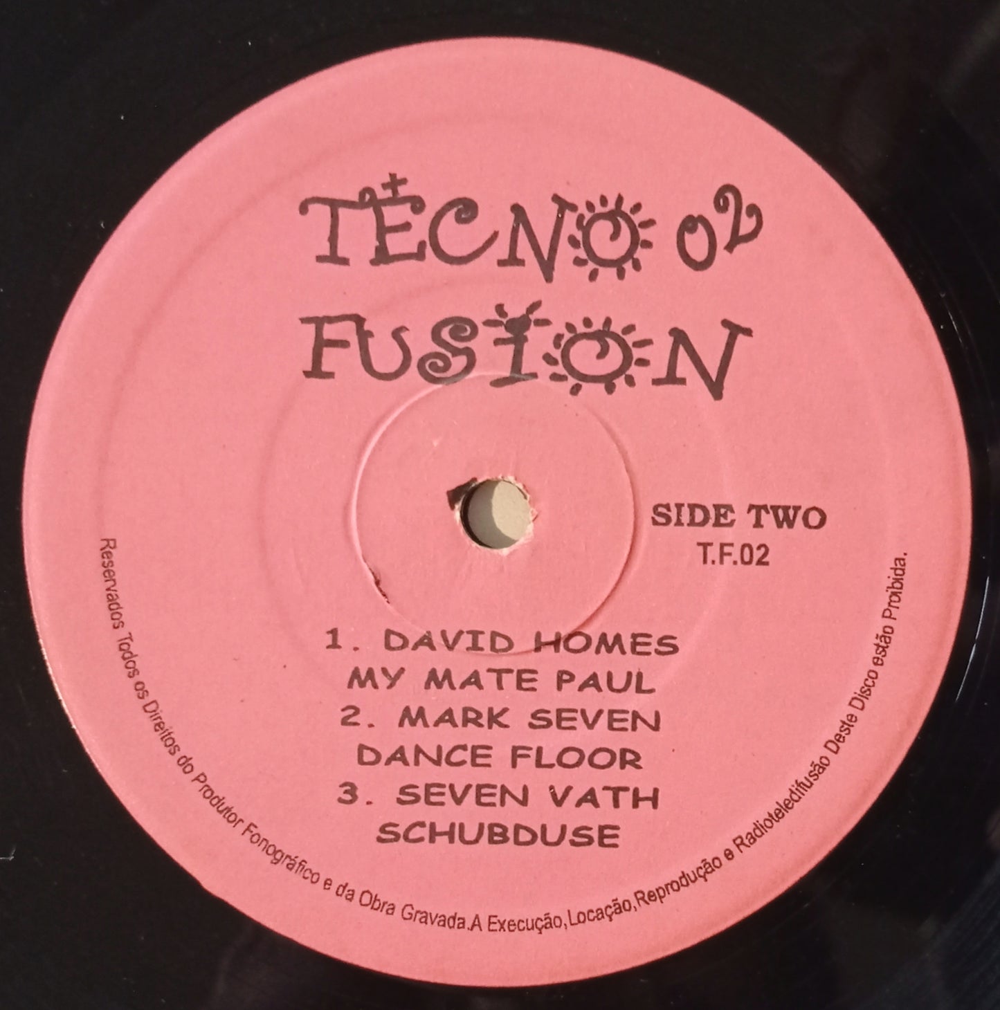 Vários - Tecno Fusion Vol. 02 (Vynil 12" - Nacional - USADO)
