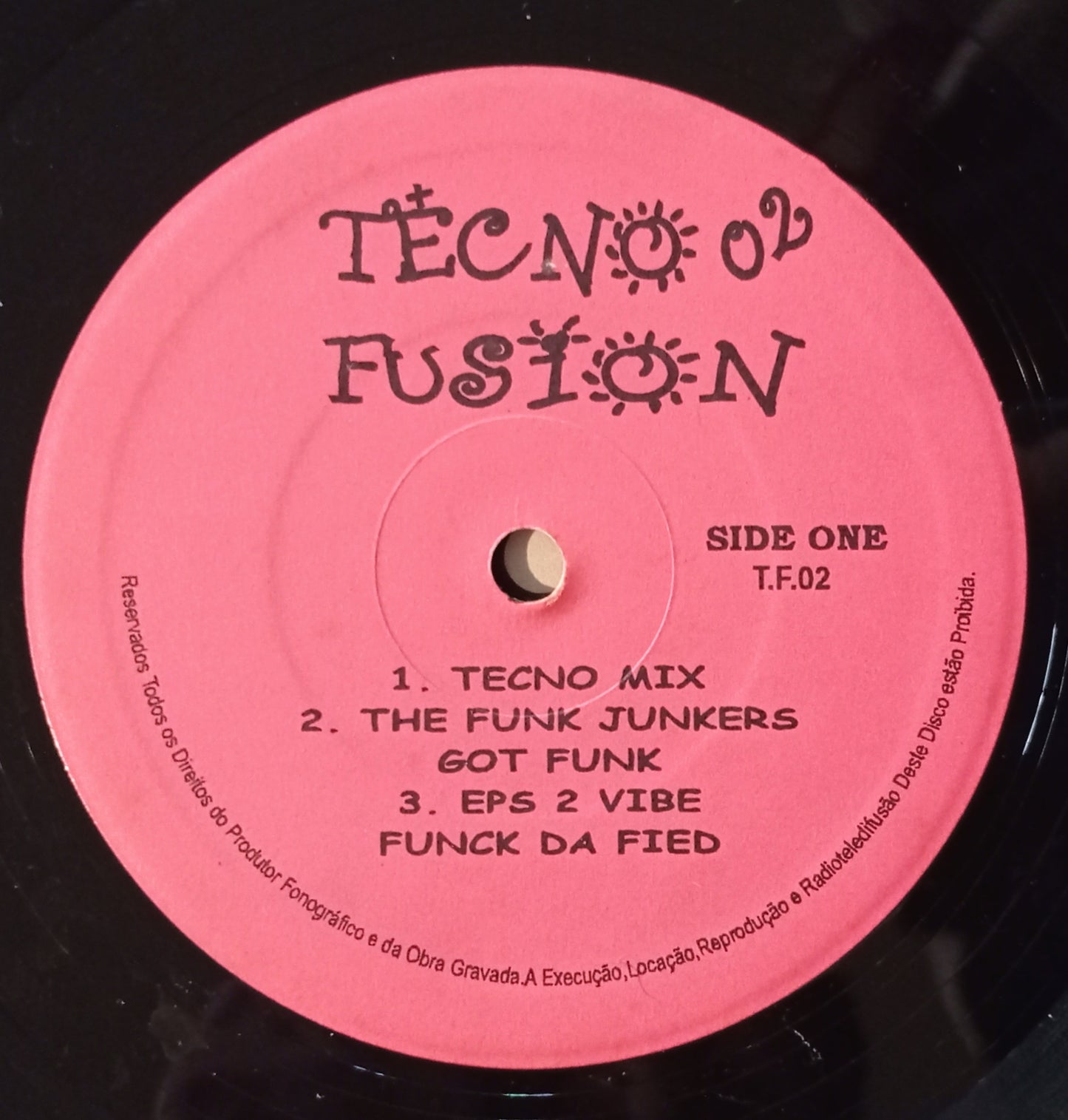 Vários - Tecno Fusion Vol. 02 (Vynil 12" - Nacional - USADO)