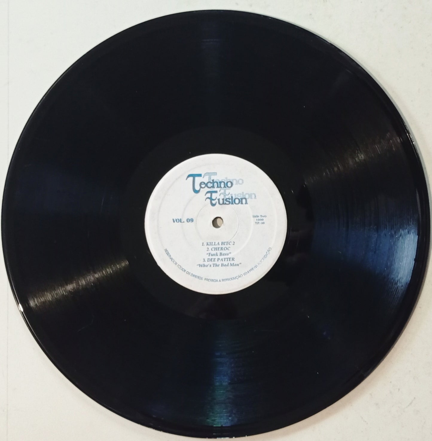 Vários - Techno Fusion Vol. 09 (Vynil 12" - Nacional - USADO)