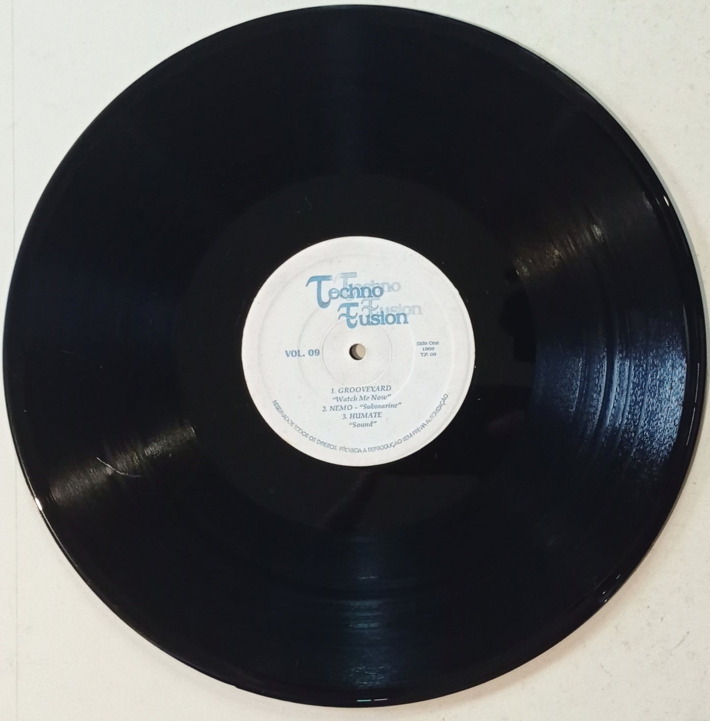 Vários - Techno Fusion Vol. 09 (Vynil 12" - Nacional - USADO)