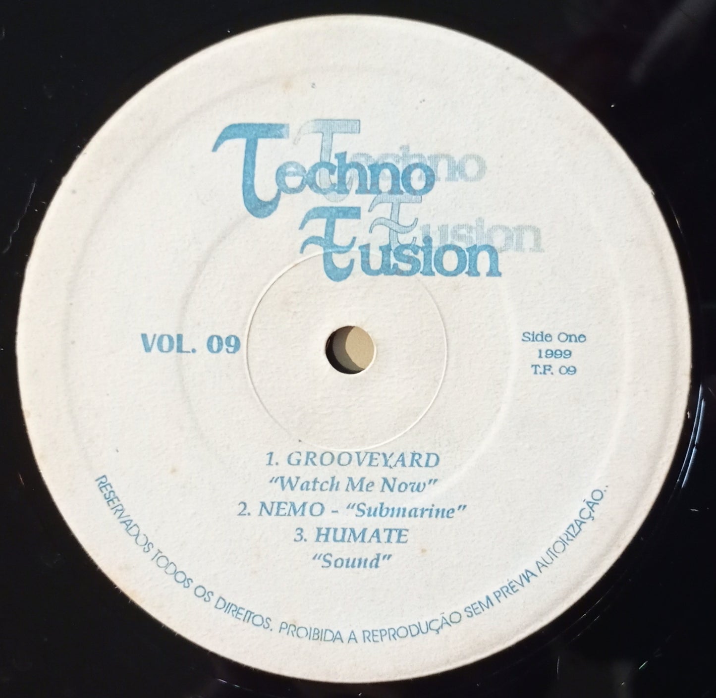 Vários - Techno Fusion Vol. 09 (Vynil 12" - Nacional - USADO)