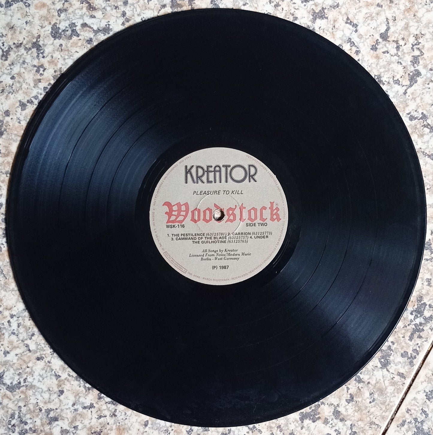 Kreator - Pleasure To Kill (LP - Nacional - USADO)