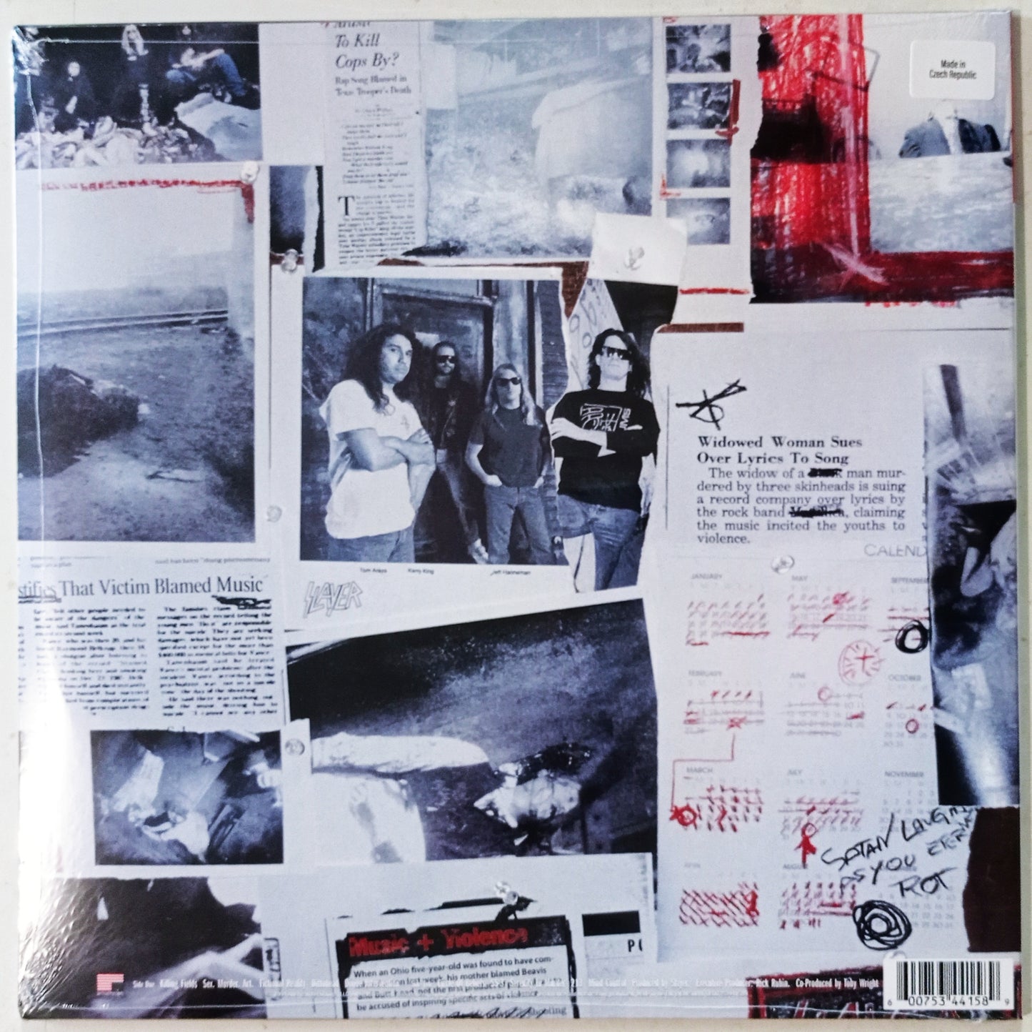 Slayer - Divine Intervention (LP - Importado União Européia - LACRADO)