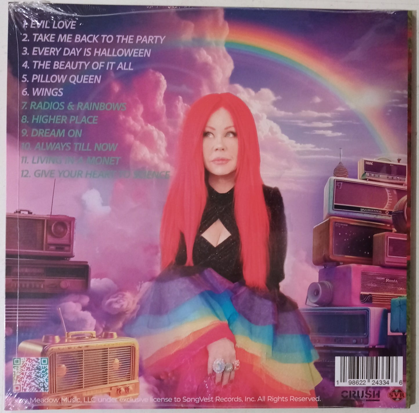 Kate Pierson - Radios And Rainbows (LP - Importado USA - LACRADO)