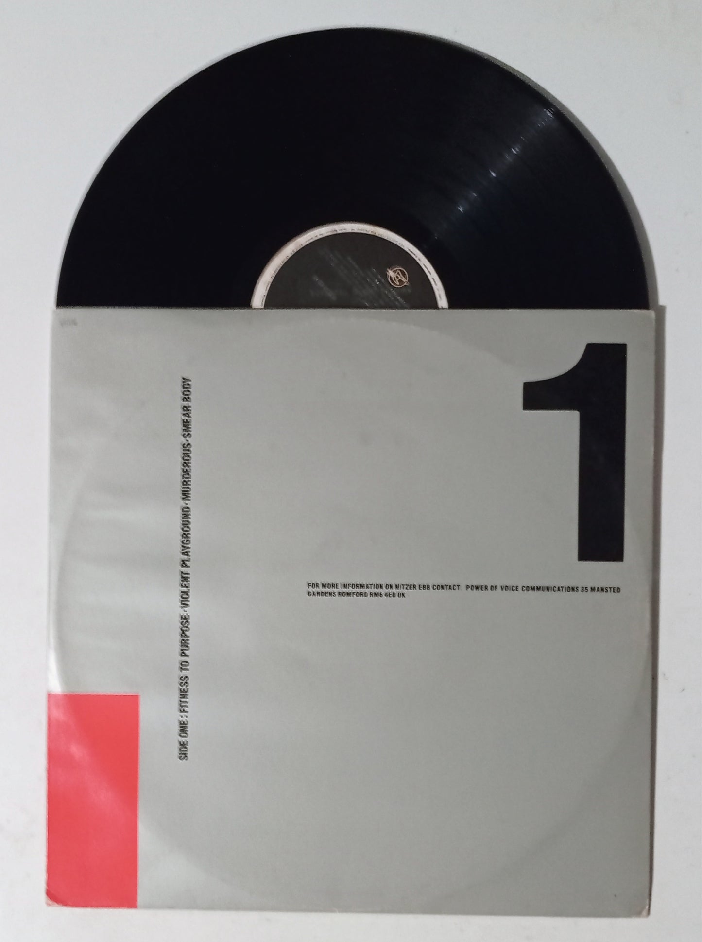 Nitzer Ebb – That Total Age (LP Nacional Usado)