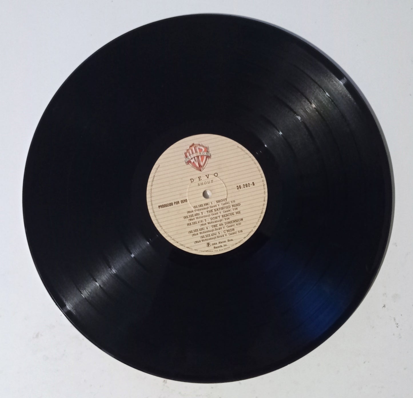 DEVO - Shout (LP Nacional - Usado)