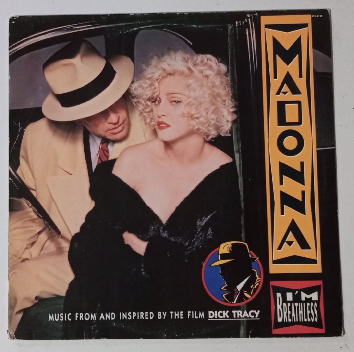 Madonna - I'm Breathless (Music From And Inspired By The Film Dick Tracy) (LP Nacional Usado)