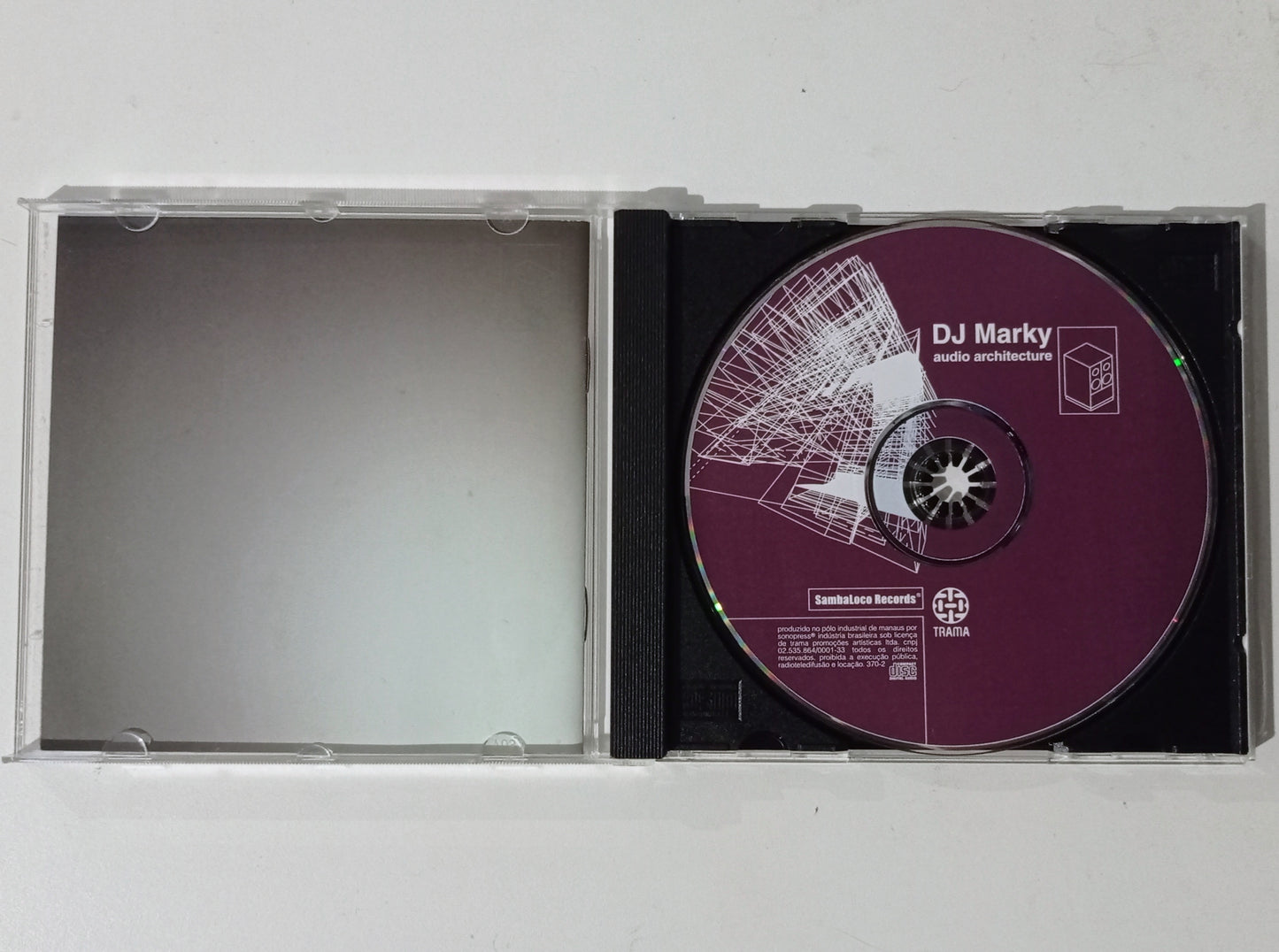 DJ Marky – Audio Architecture (CD Nacional - Usado)