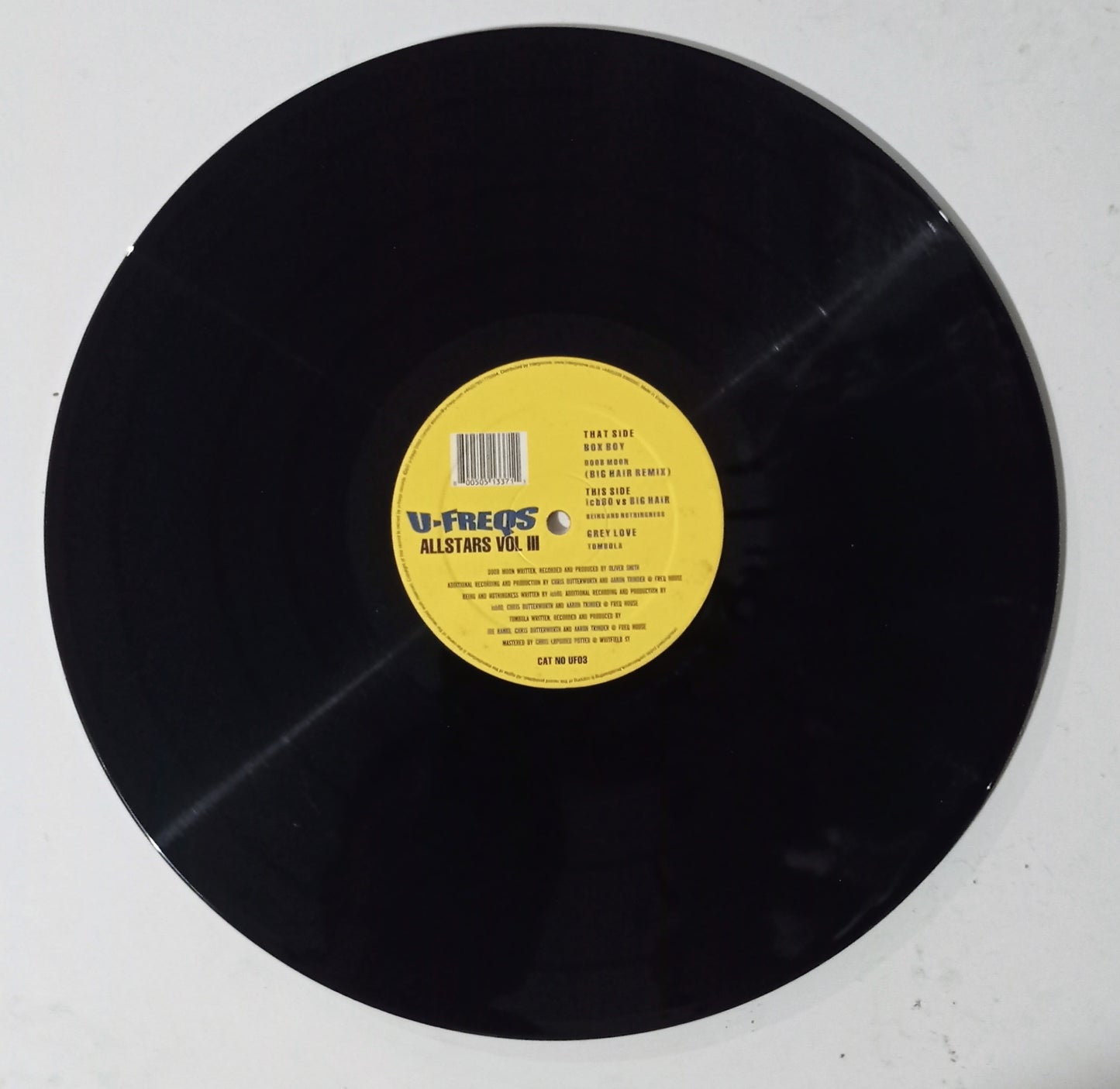 U-Freqs Allstars Vol. III - Compilação (Vinyl 12" Importado Reino Unido - Usado)