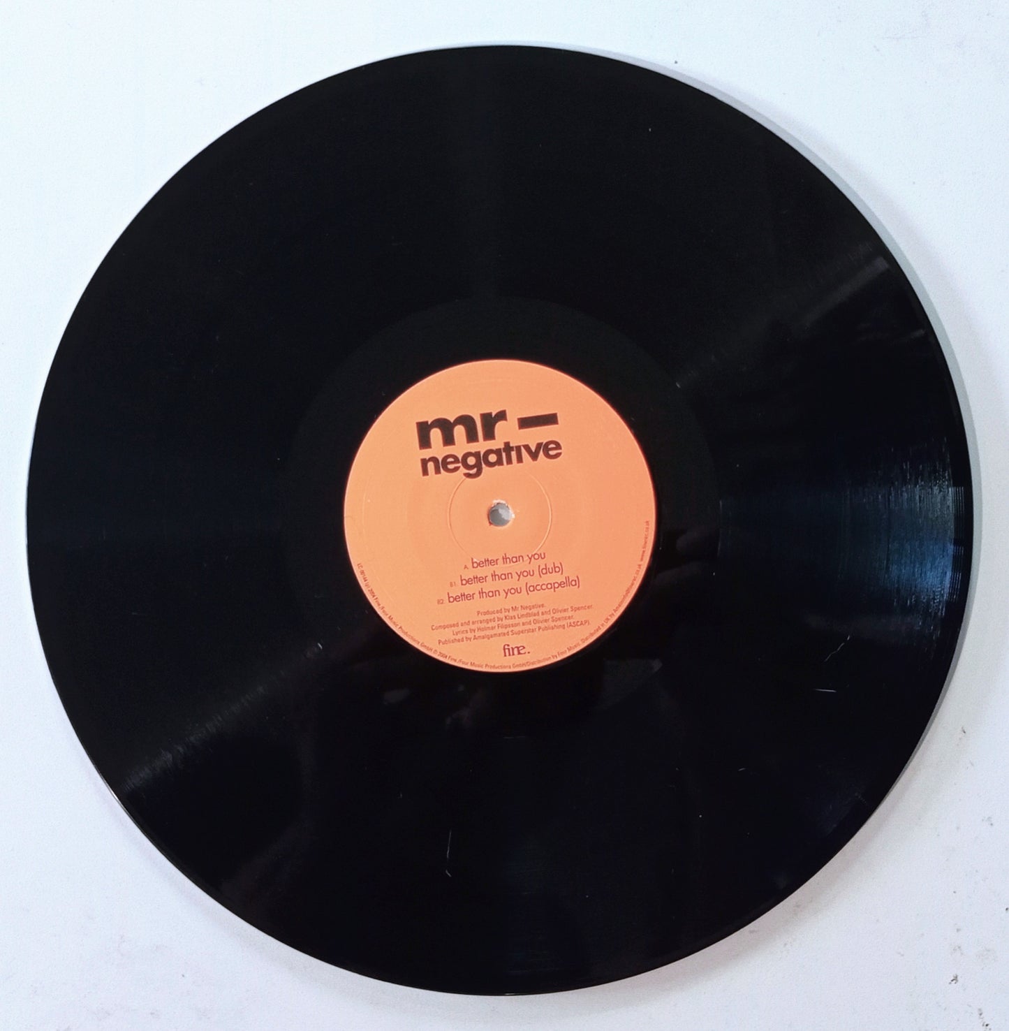 Mr. Negative - Better Than You (Vinyl 12" Importado Reino Unido - Usado)