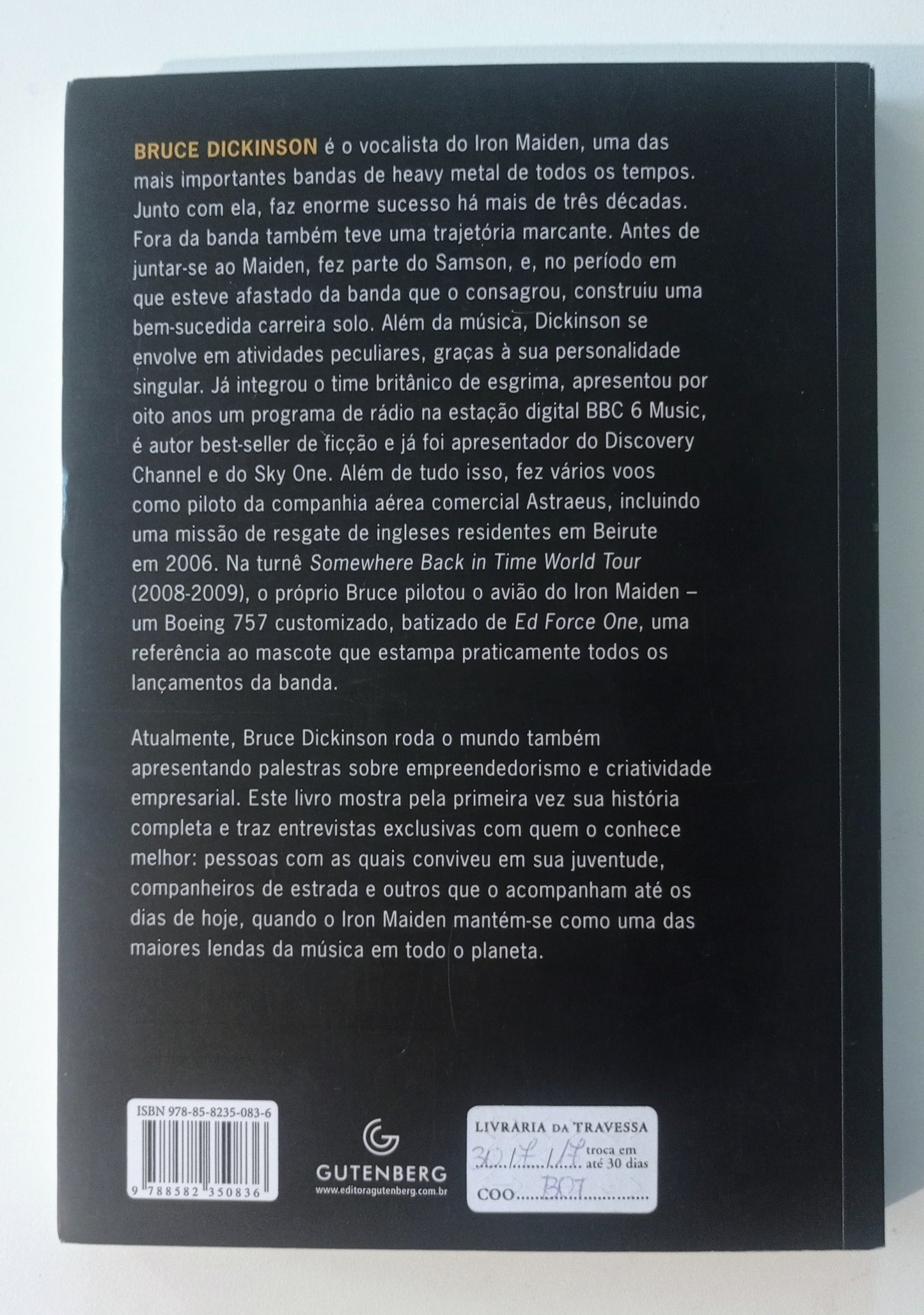 Bruce Dickinson - Os altos voos com o Iron Maiden e o voo solo de um dos maiores músicos do heavy metal