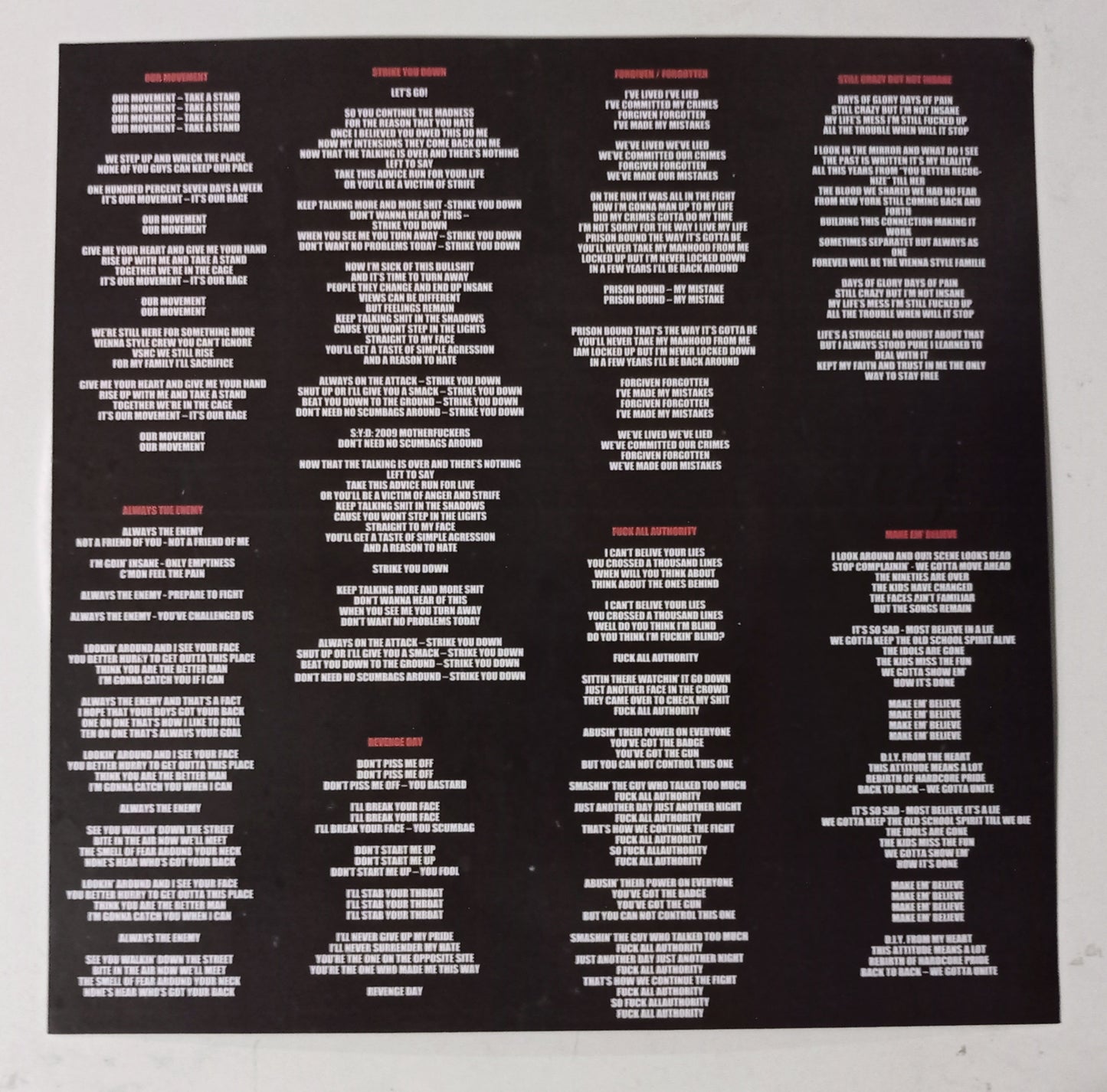 Spider Crew - Still Crazy But Not Insane (LP Importado Polônia - NOVO)