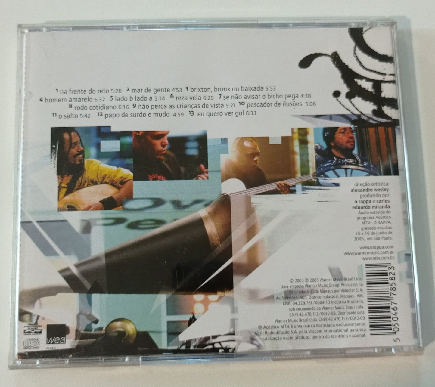 O Rappa - Acústico MTV (CD Nacional - Usado)