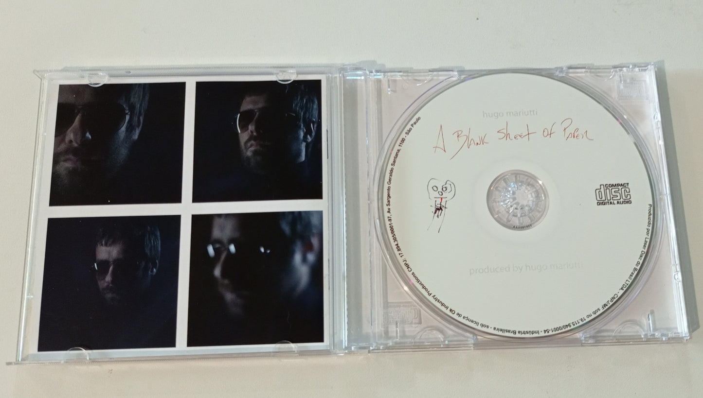 Hugo Mariutti - A Blank Sheet Of Paper (CD Nacional - Usado)