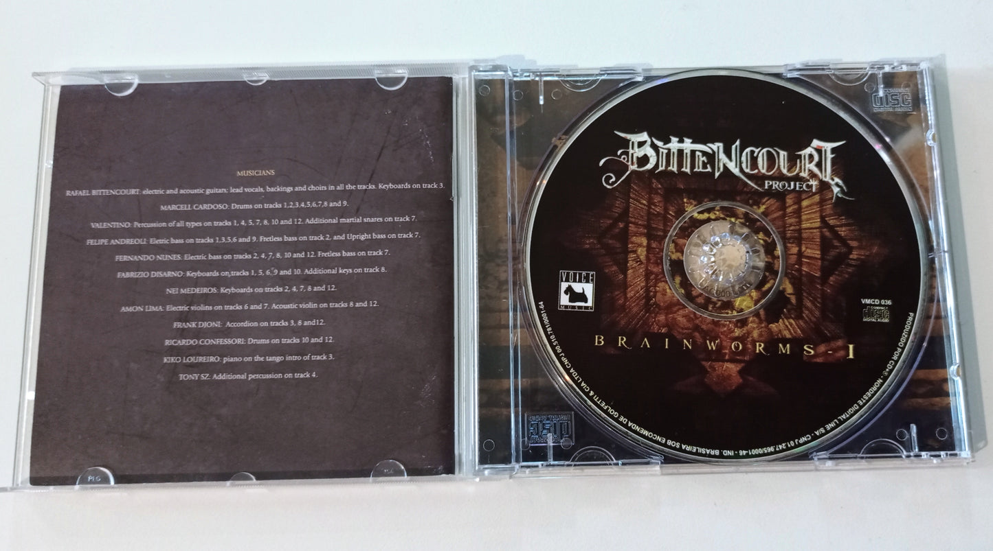 Bittencourt Project - Brainworms I (CD Nacional - Usado)