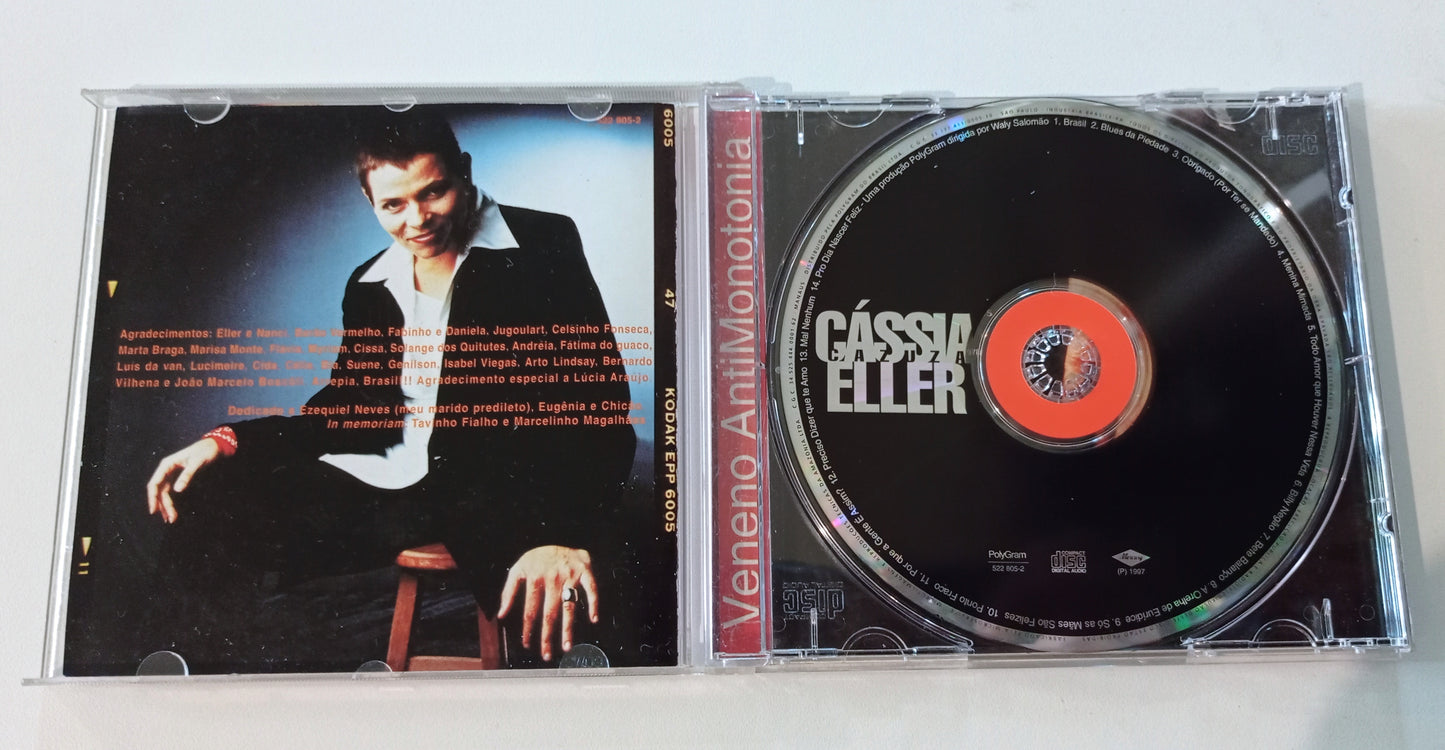 Cássia Eller - Veneno Antimonotonia (CD Nacional - Usado)