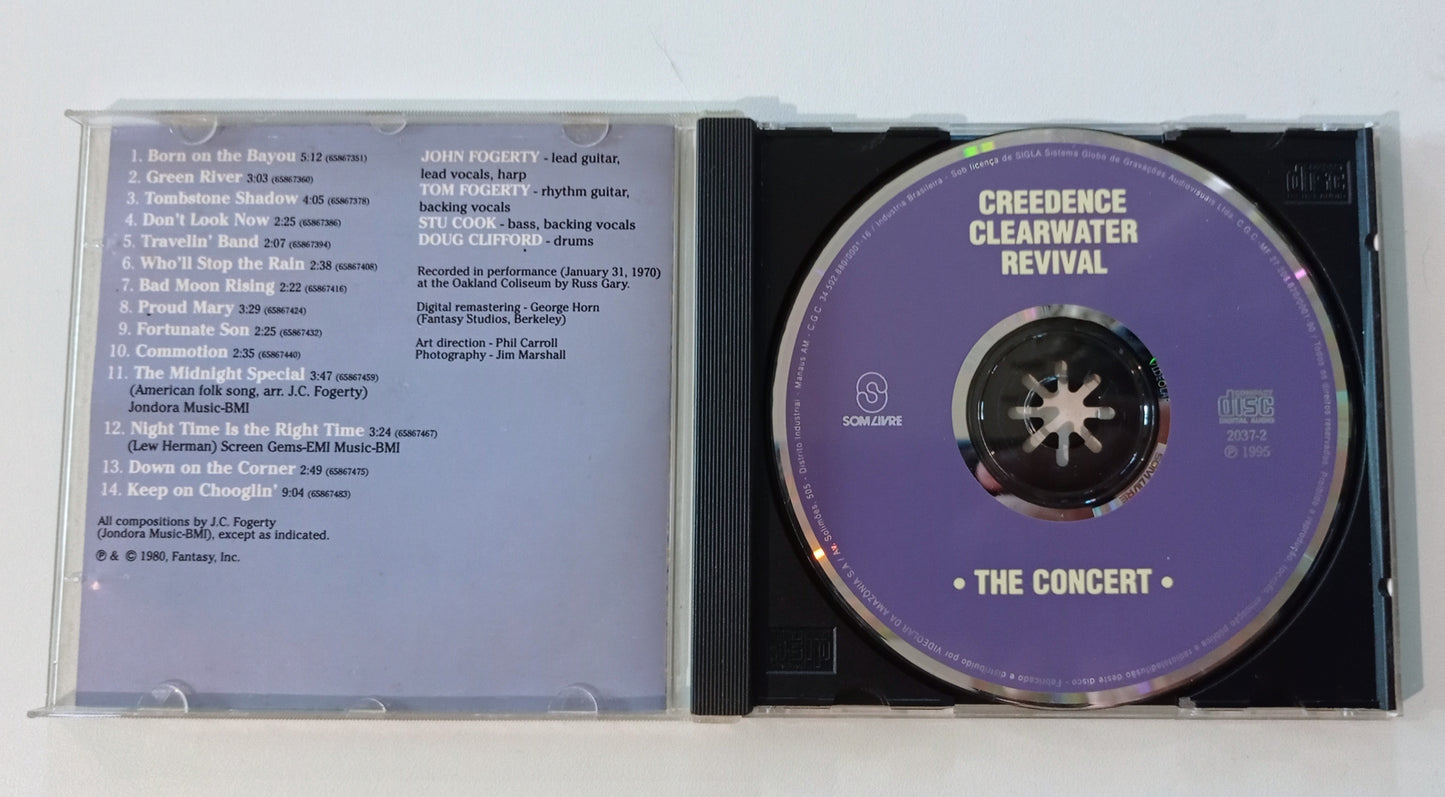 Creedence Clearwater Revival - The Concert (CD Nacional - Usado)