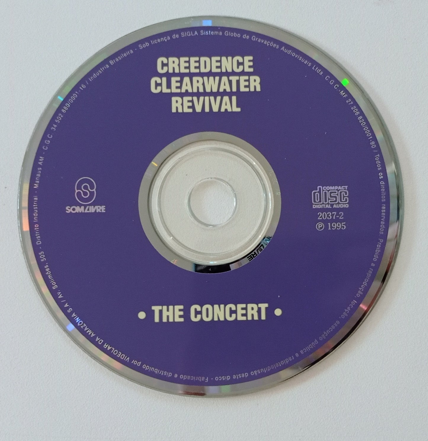 Creedence Clearwater Revival - The Concert (CD Nacional - Usado)