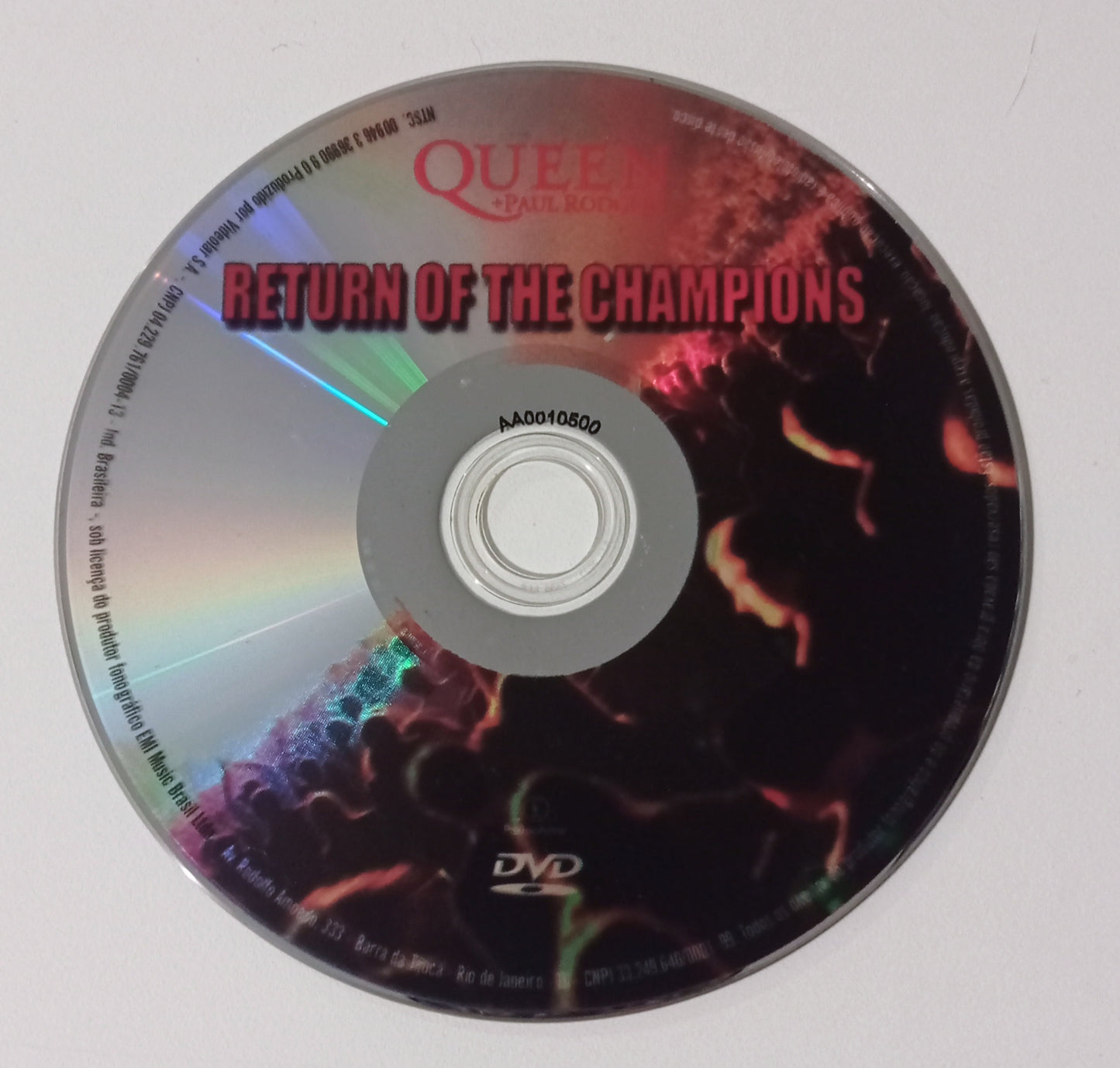 Queen + Paul Rogers - Return of the Champions Live in Sheffield (DVD Nacional - Usado)