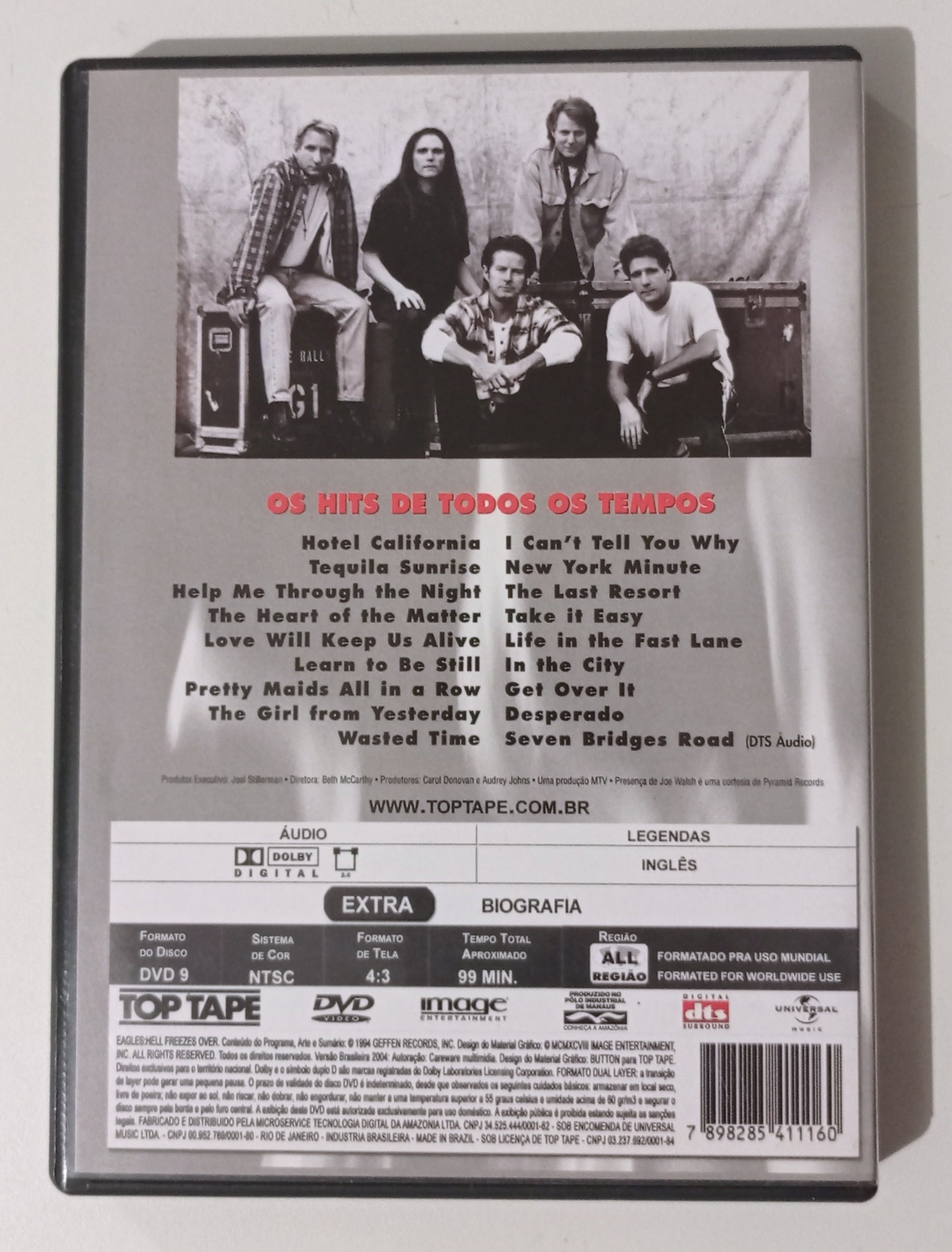 Eagles - Hell Freezes Over (DVD Nacional - Usado)