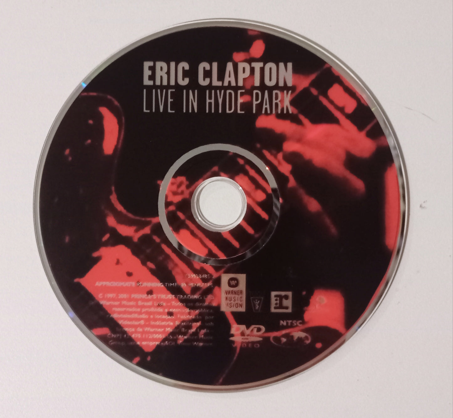 Eric Clapton - Live in Hide Park (DVD Nacional - Usado)